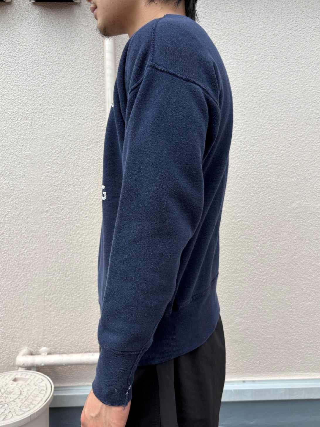 60's「FAIRVIEW PARK HOSPITAL SCHOOL OF NURSING」ラバープリントスウェット