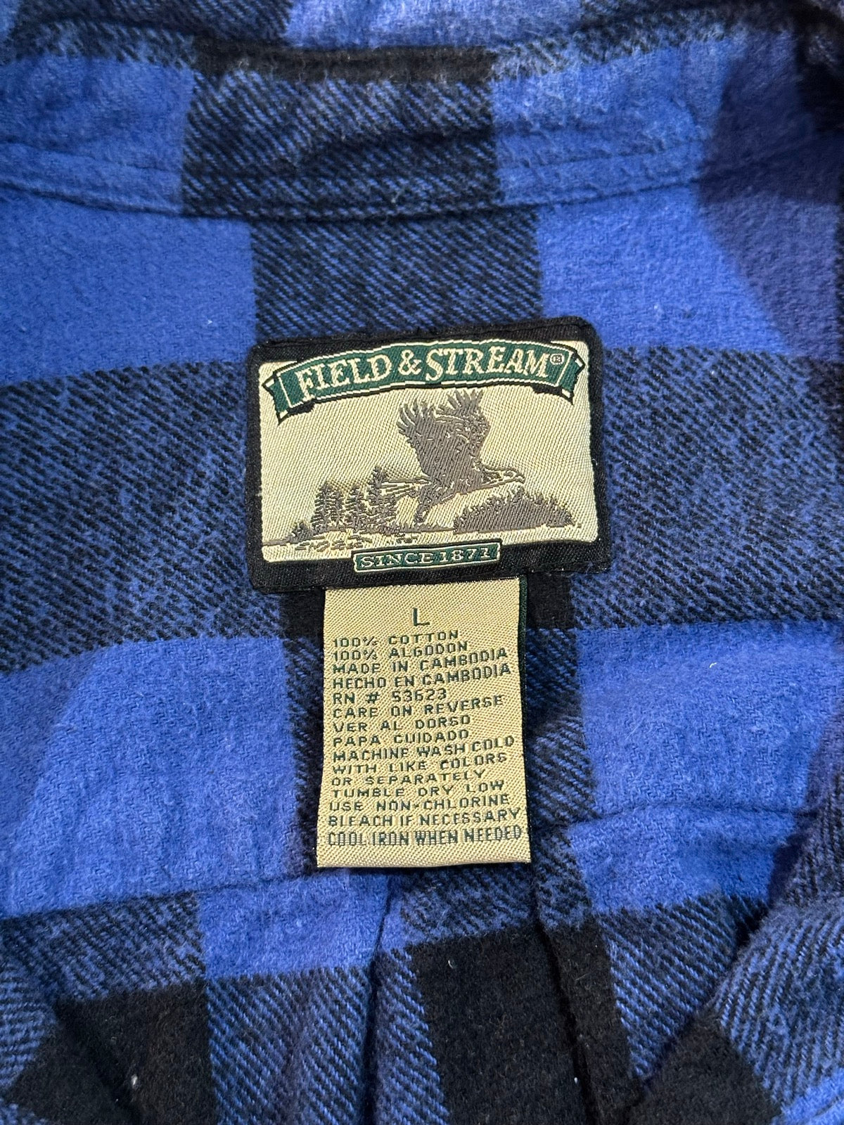 90's FIELD&STREAM バッファローチェックシャツ