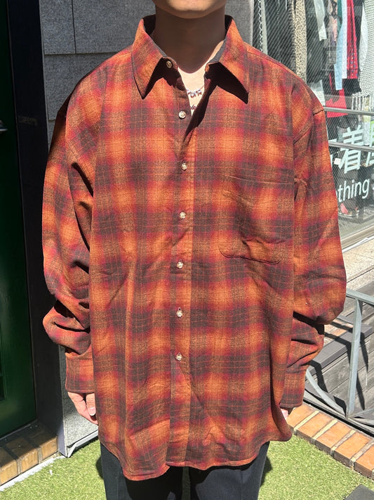 00's「PENDLETON」ウールチェックシャツ