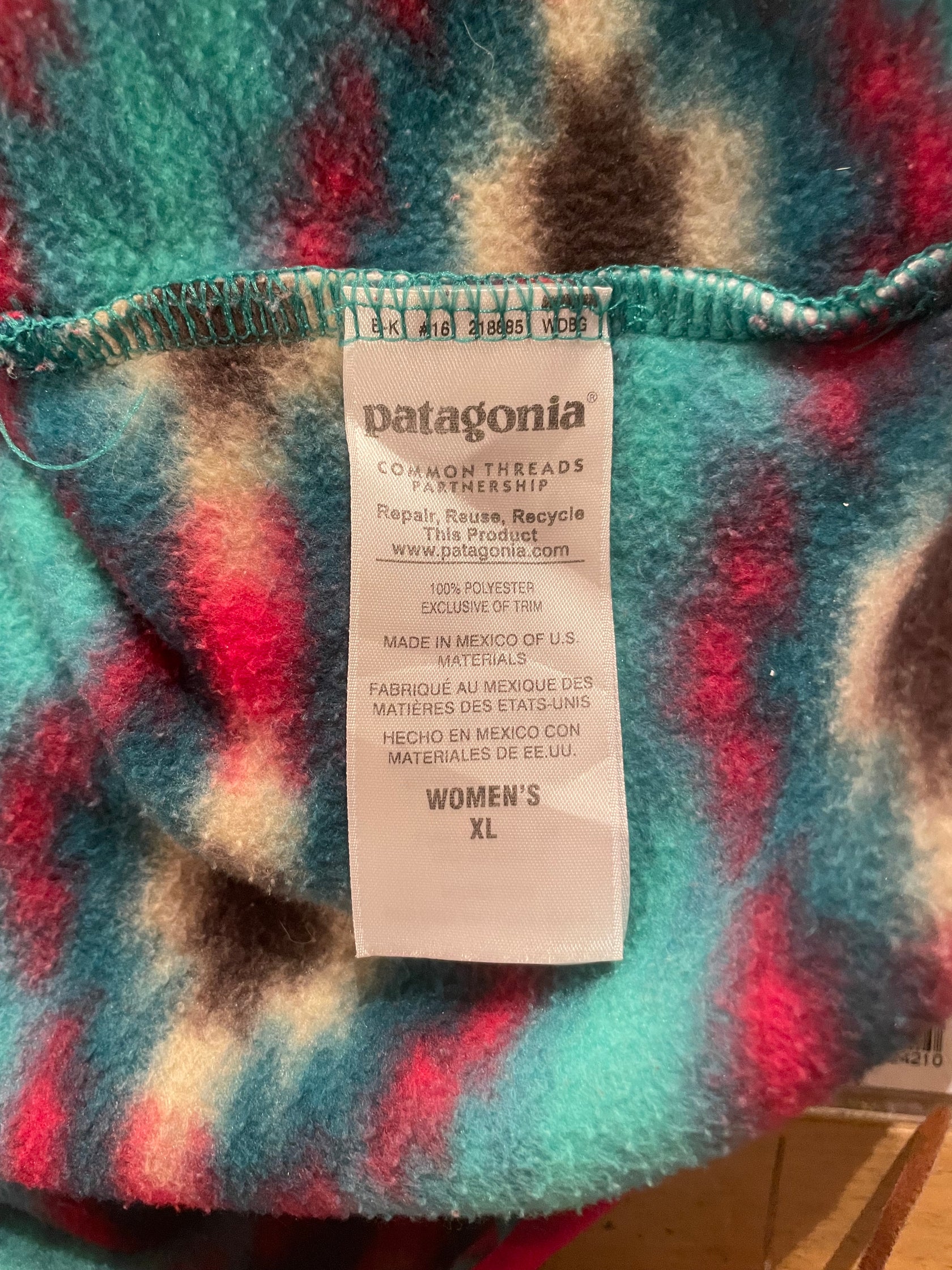 10's PATAGONIA「SYNCHILLA Snap-T 」フリースプルオーバー