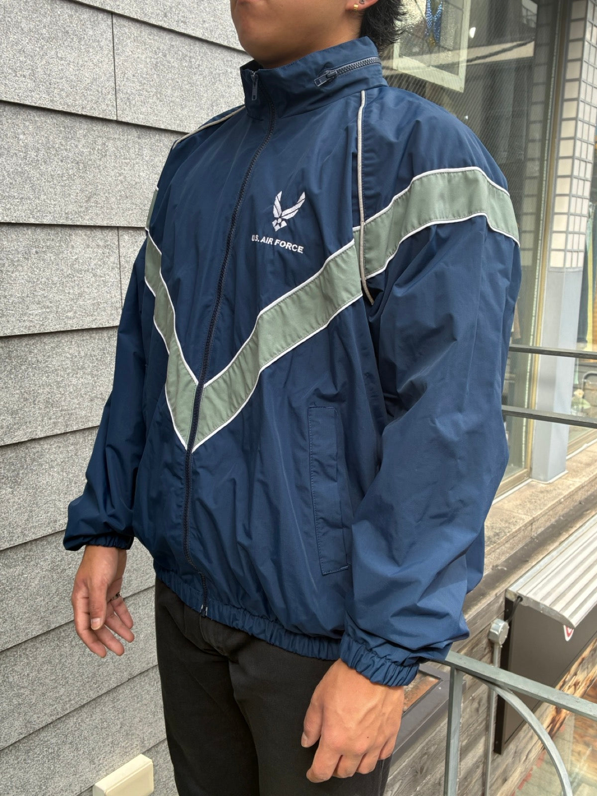 00's 「U.S. AIR FORCE」PTU トレーニングジャケット