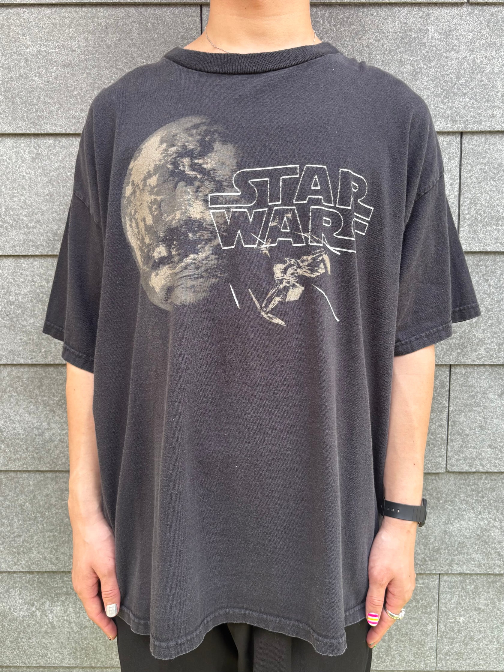 90's「STAR WARS Death Star」ムービーTシャツ