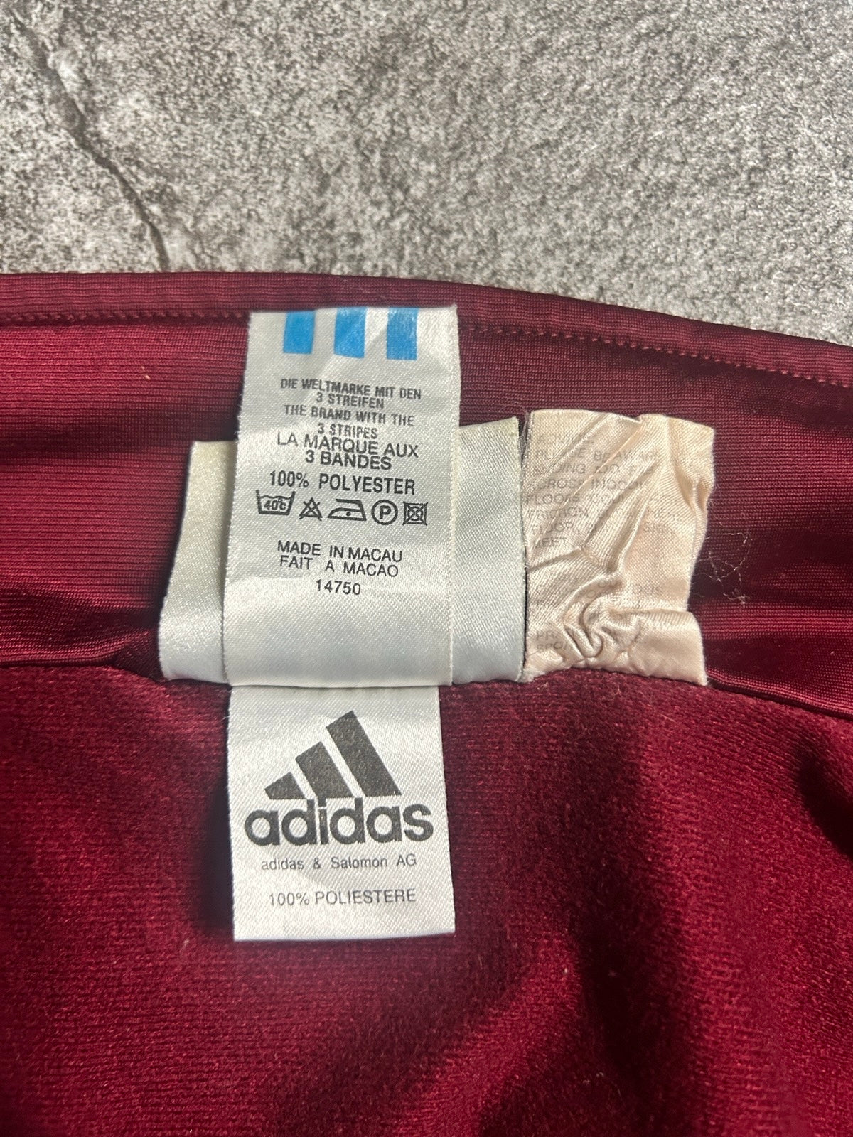 90's adidas「Big Trefoil Back Logo」トラックジャケット
