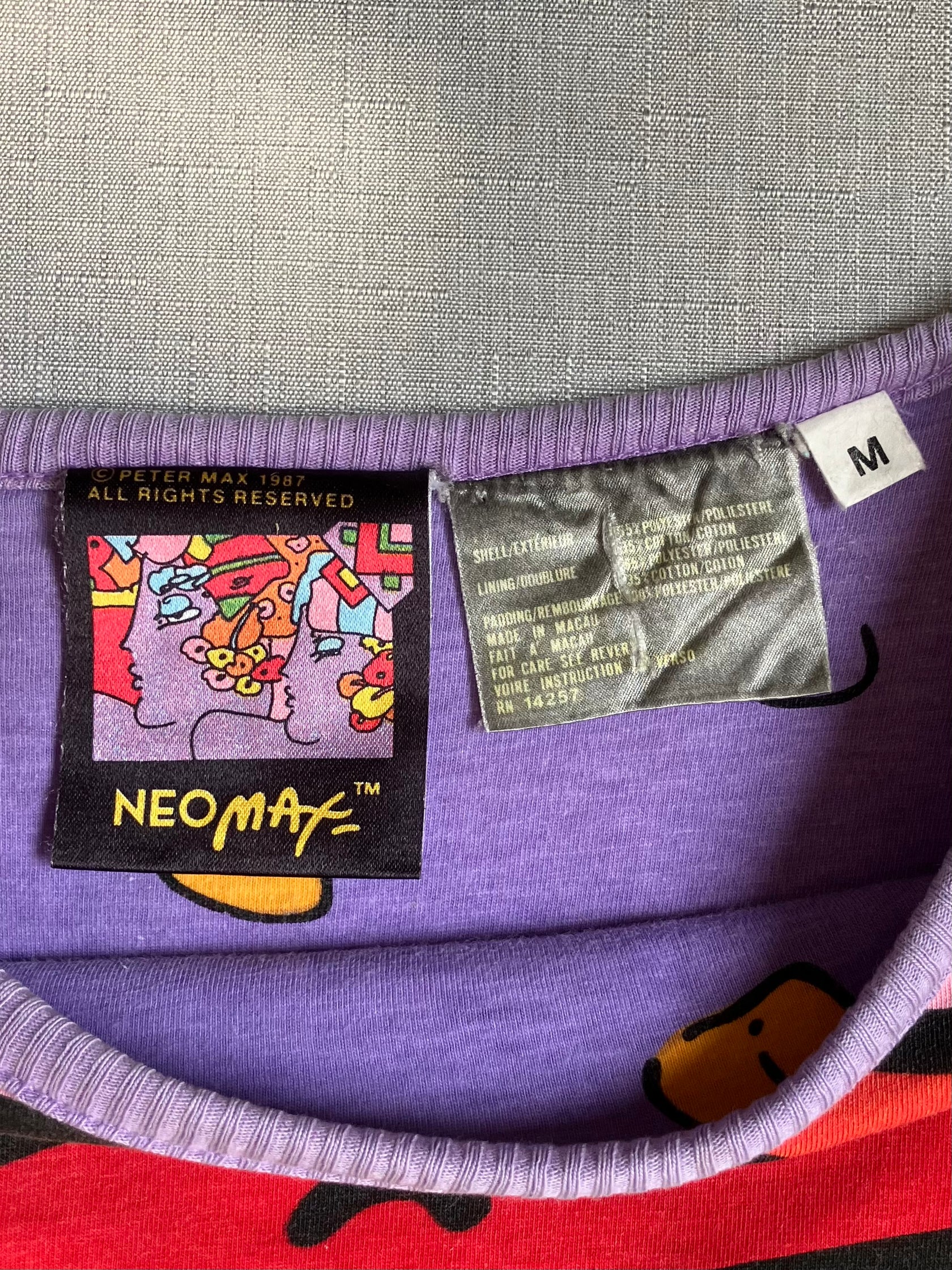 90's PETER MAX「NEO MAX」スウェット