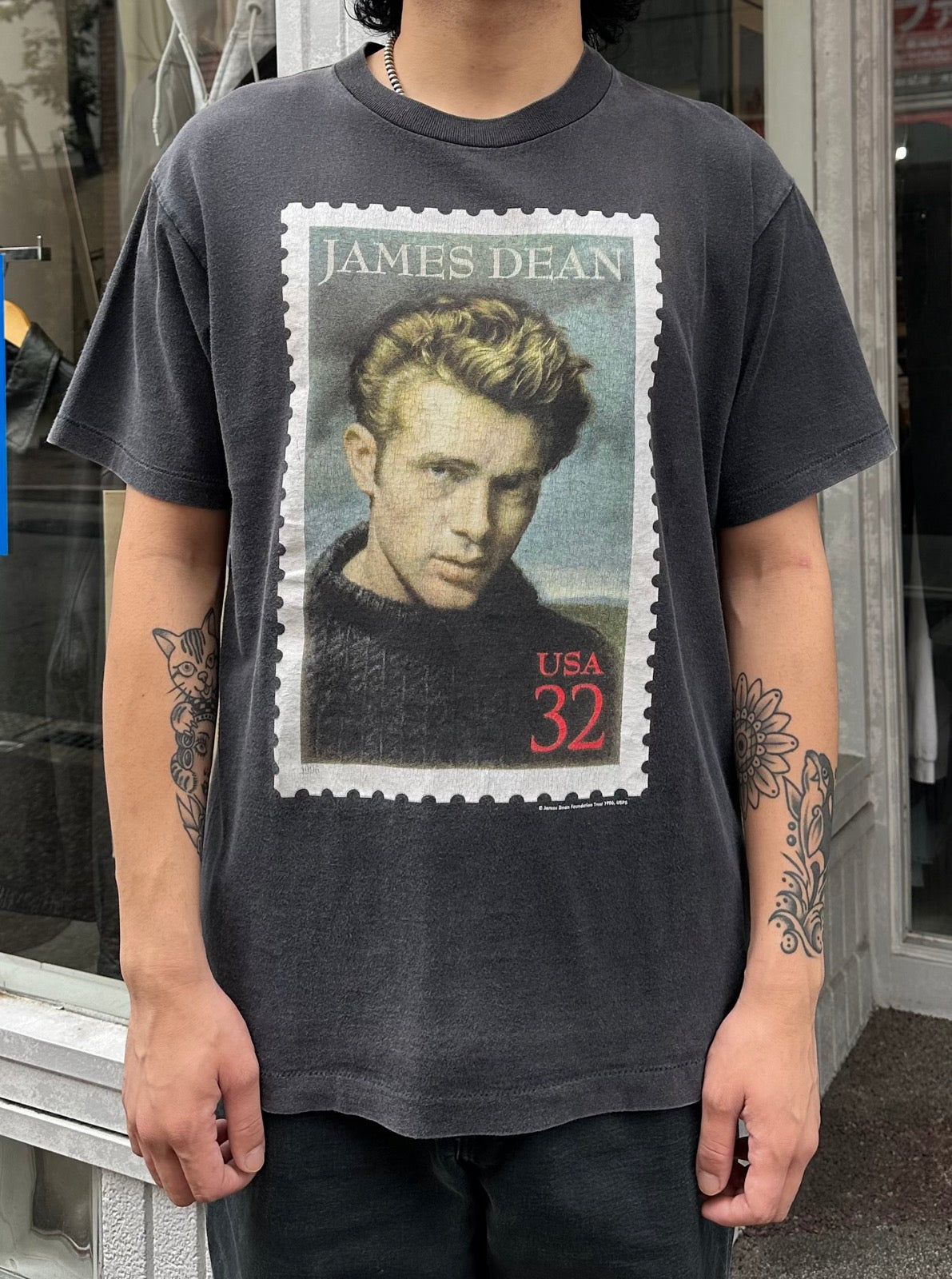 90’s JAMES DEAN「USPS Stamp」アーティストTシャツ