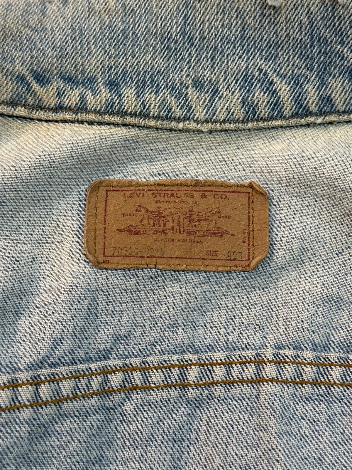 90's LEVI’S 「70506-0214」デニムジャケット