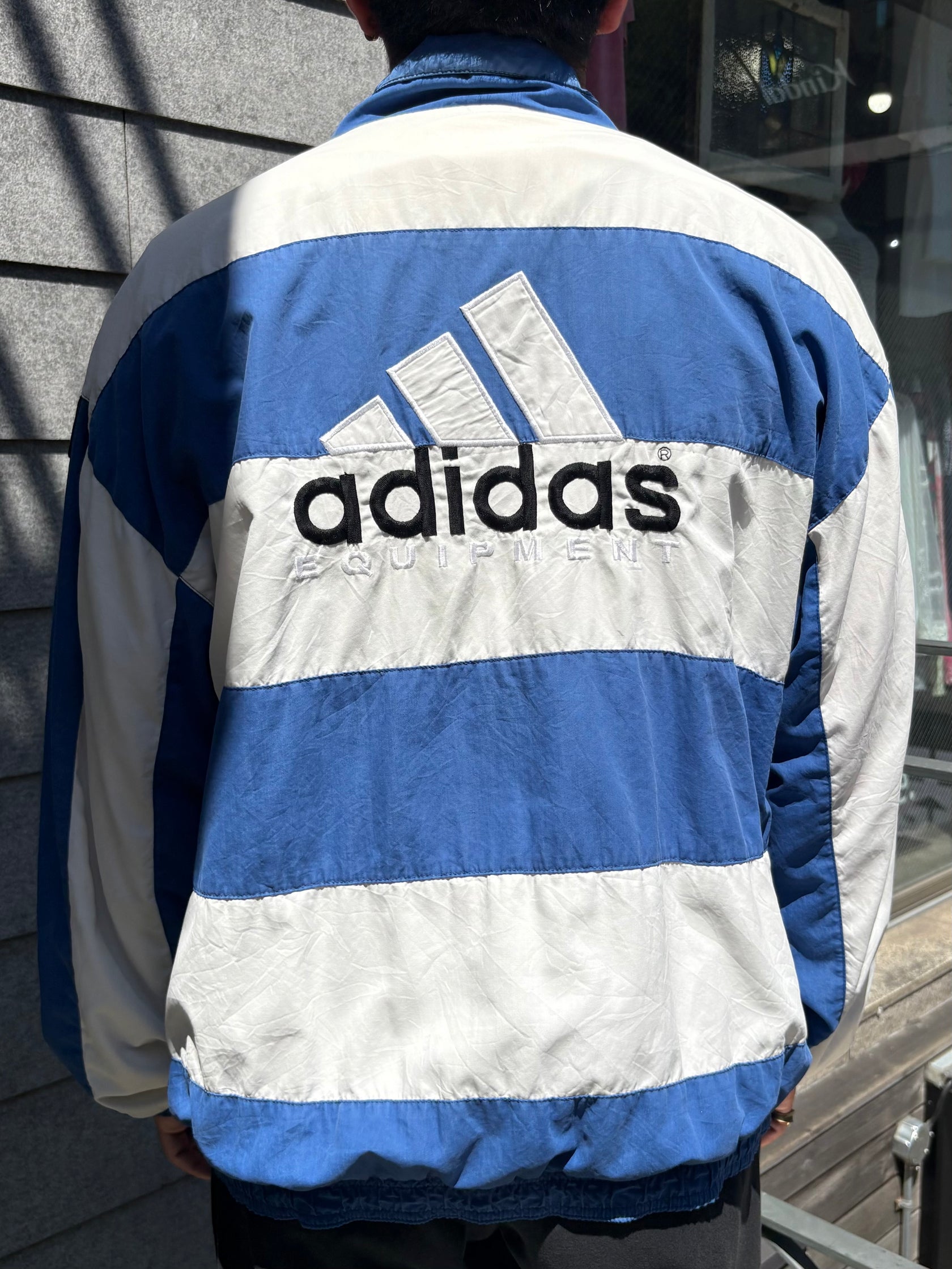 90's adidas「EQUIPMENT」トラックジャケット