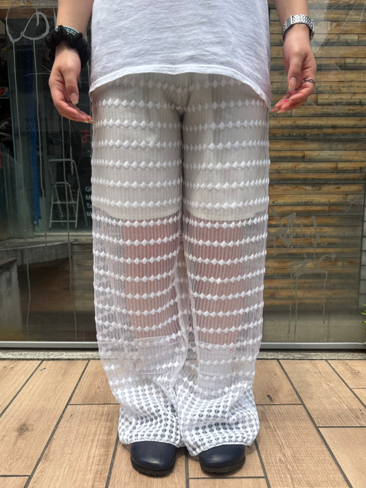 REMAKE LACE PANTS