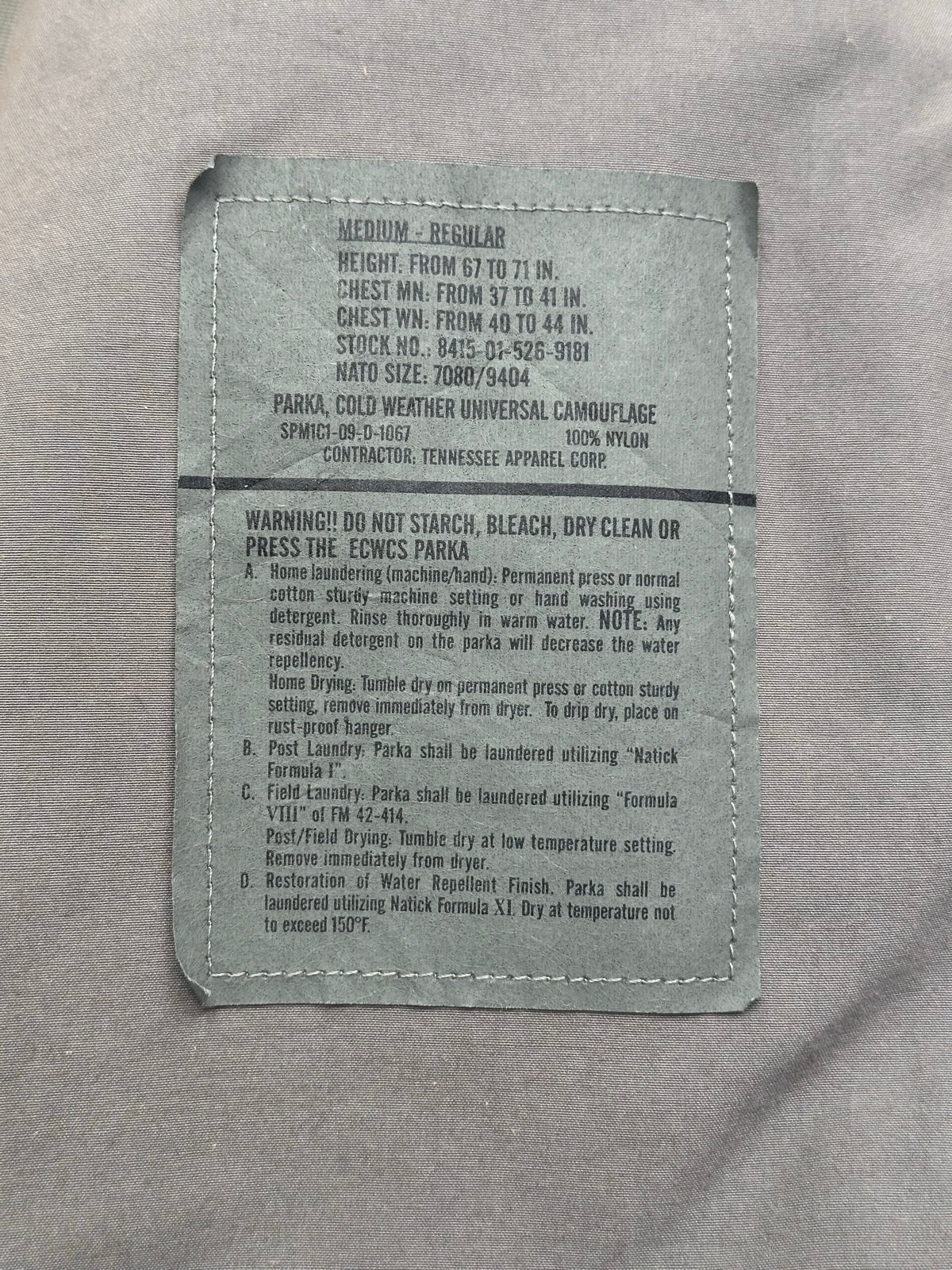 00's US.ARMY 「ECWCS GEN2」GORE‐SEAM ジャケット