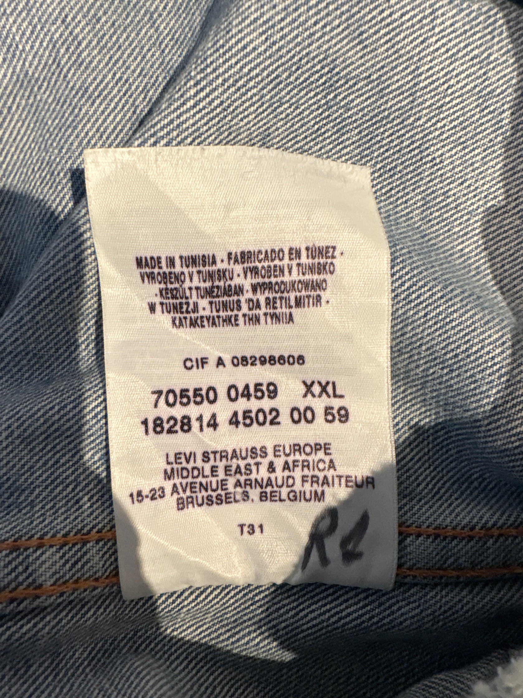 00's Levi's「70550」デニムジャケット