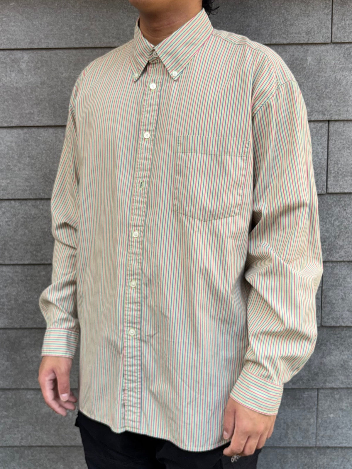 90's GAP「80’s pinpoint oxford」ボタンダウンシャツ