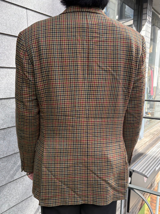 90's「Burberrys × ANSON’S HERRENHAUS」ハウンドトゥースジャケット