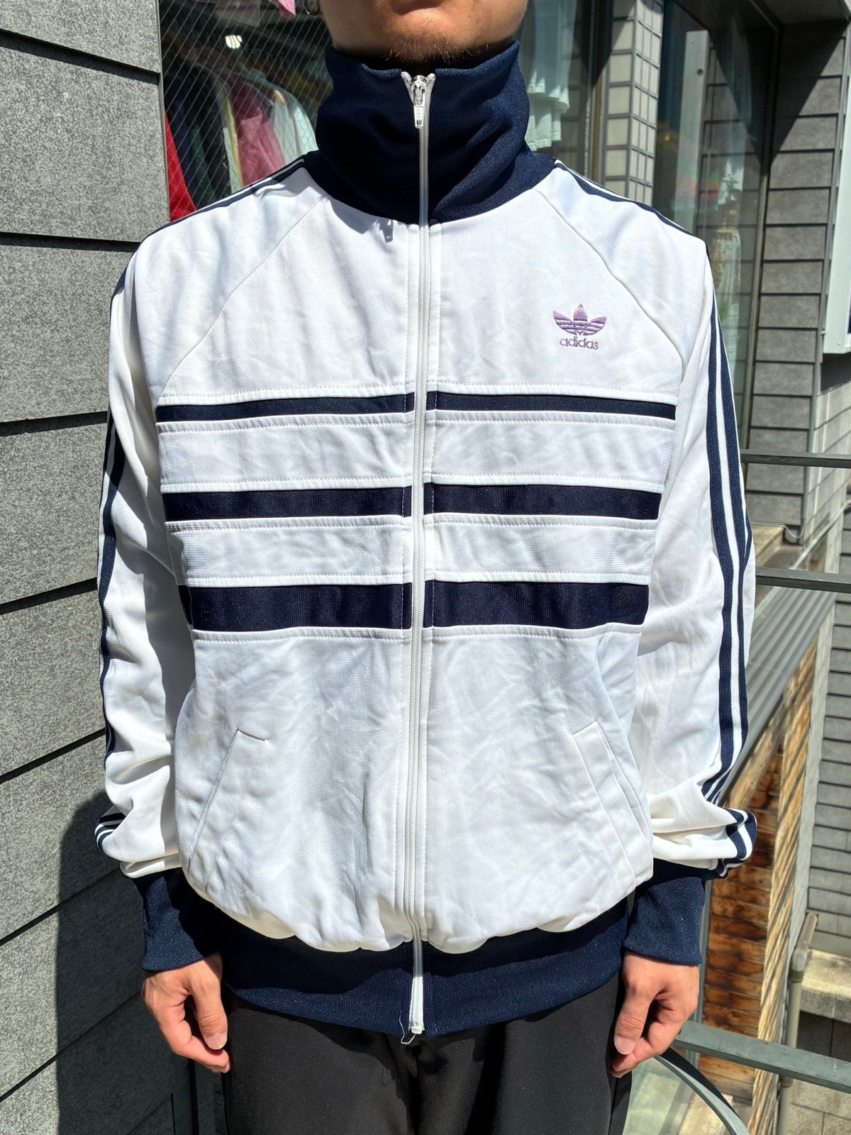 80's adidas「VENTEX社」フランス製 トラックジャケット
