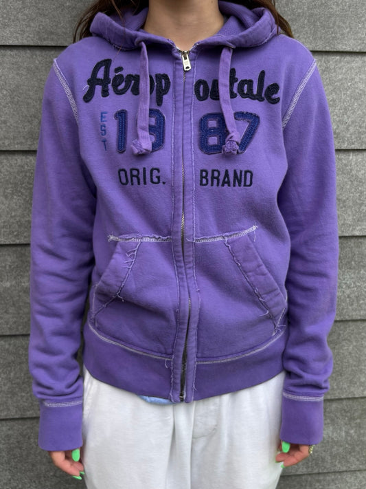 10's「Aéropostale」ジップアップパーカー