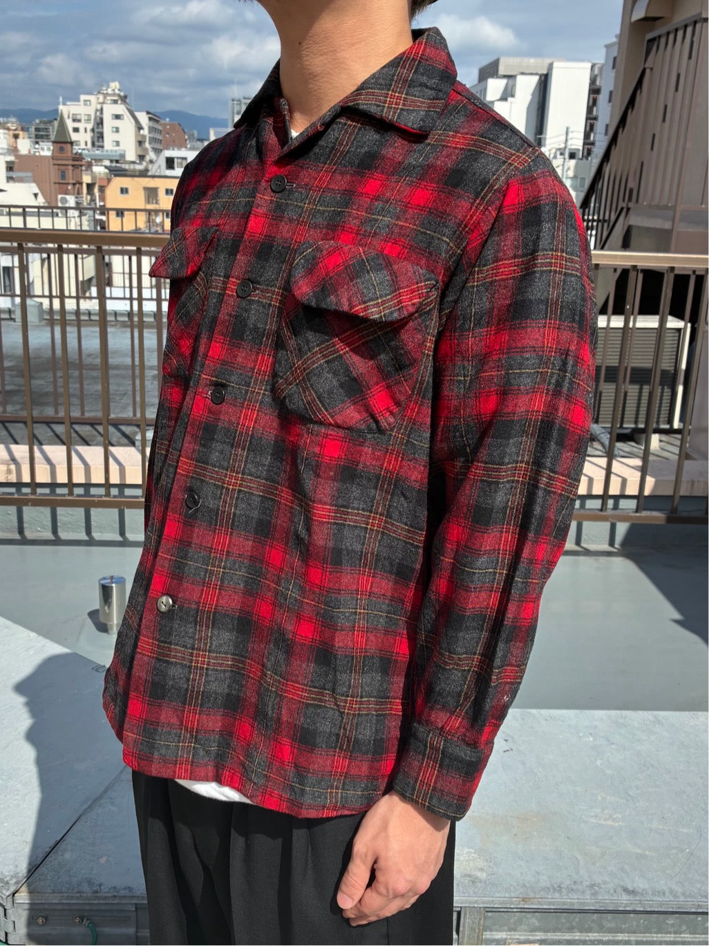 50's~60's「Pendleton」USA製 ウールシャツ
