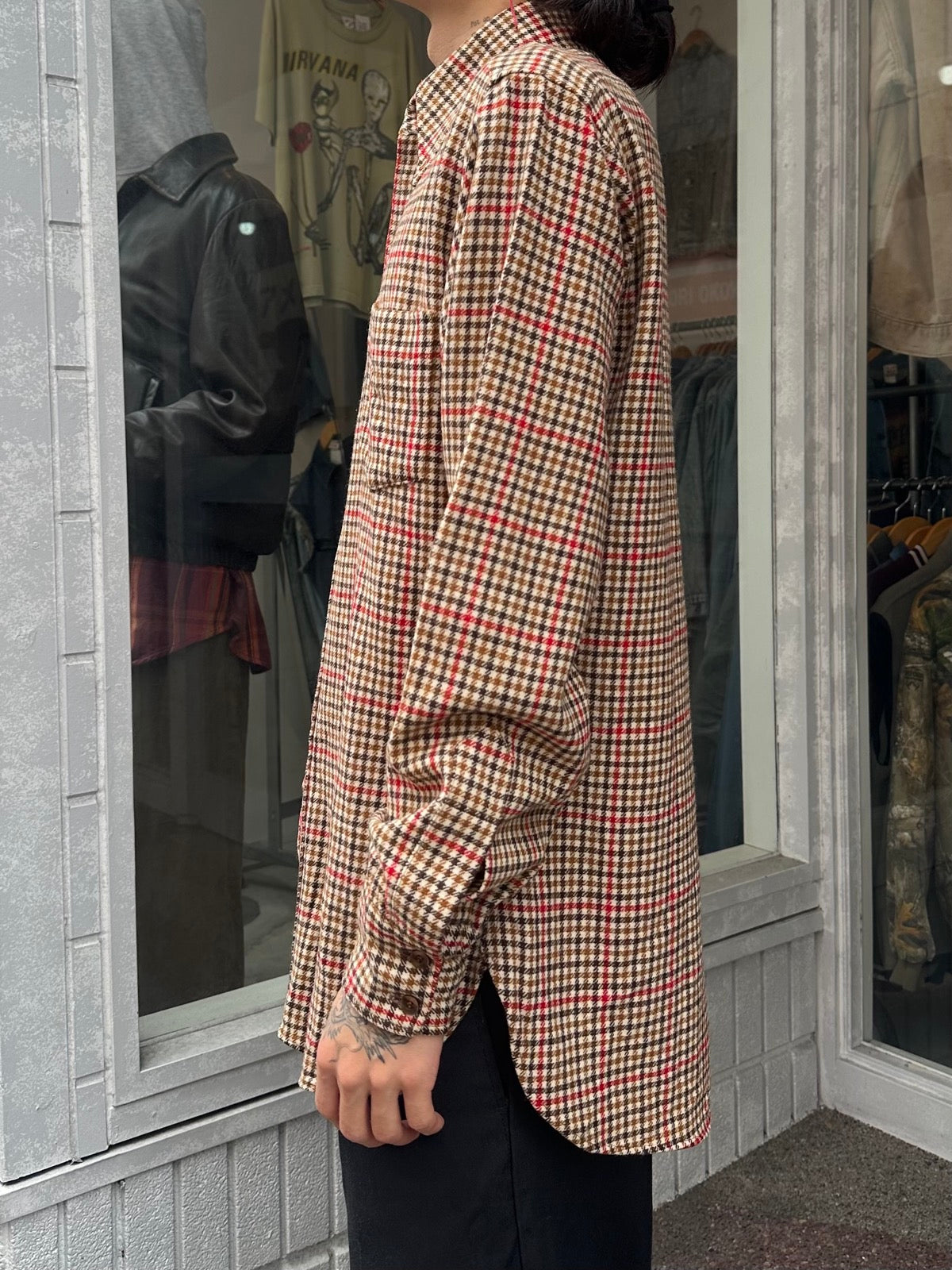 80's PENDLETON USA製  ガンクラブチェックシャツ