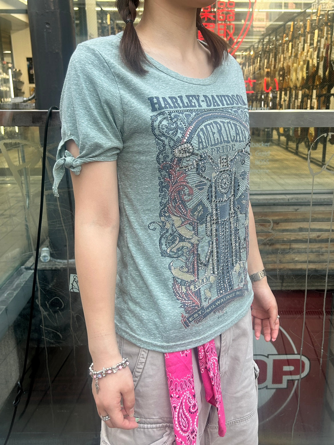 10's「Harley Davidson」USA製 ハーレーT