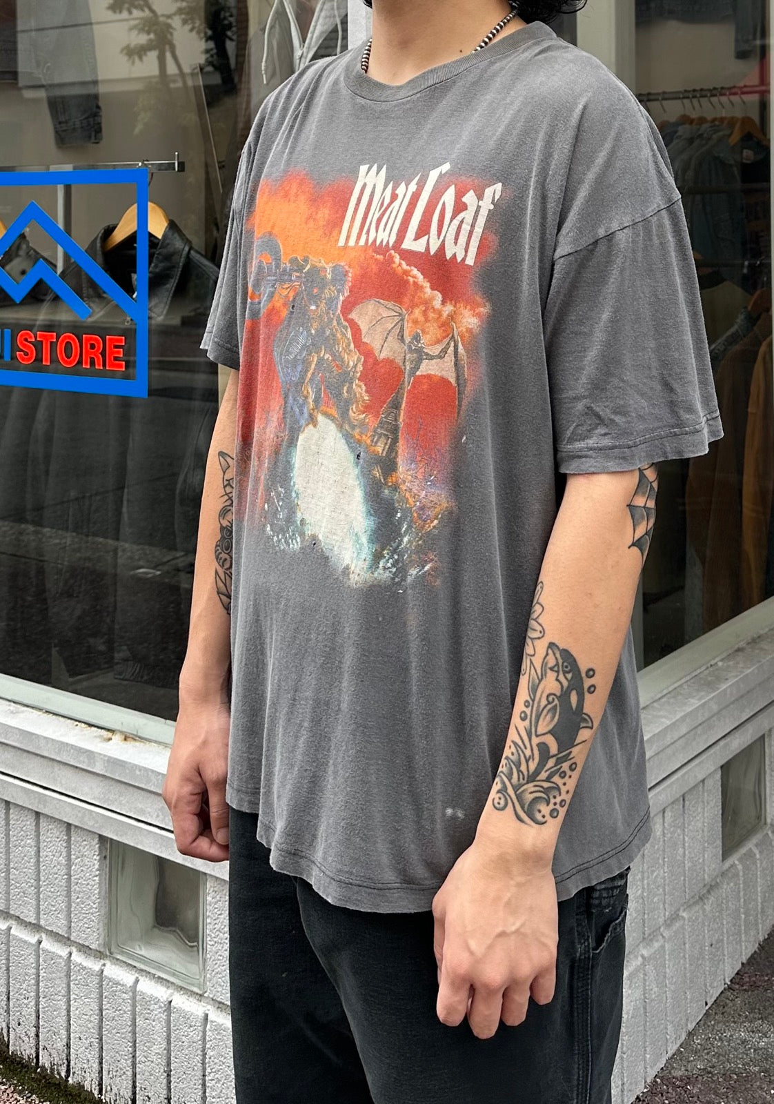 90’s MEAT LOAF「Bat Out Of Hell WOLD TOUR」バンドTシャツ