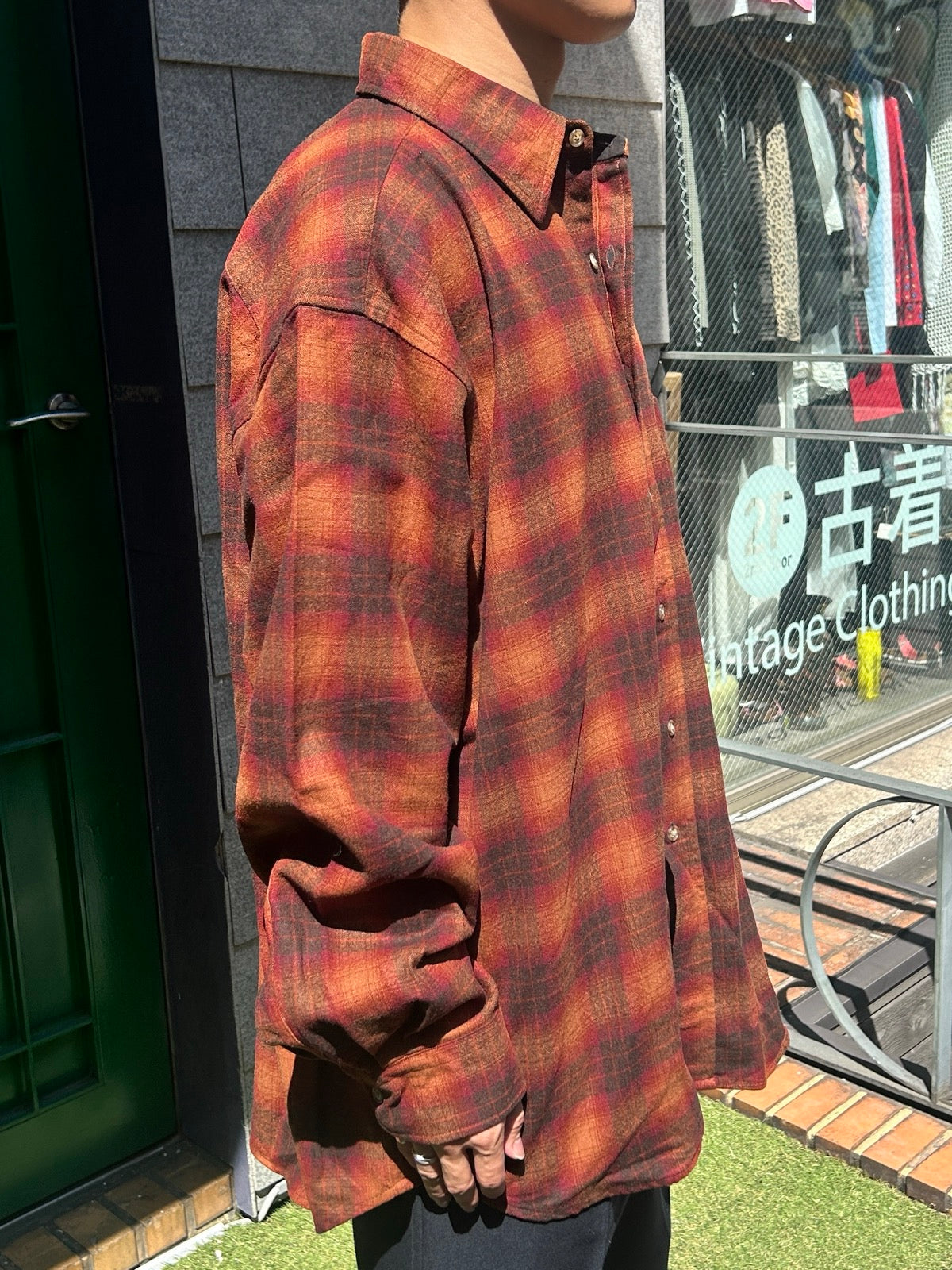 00's「PENDLETON」ウールチェックシャツ