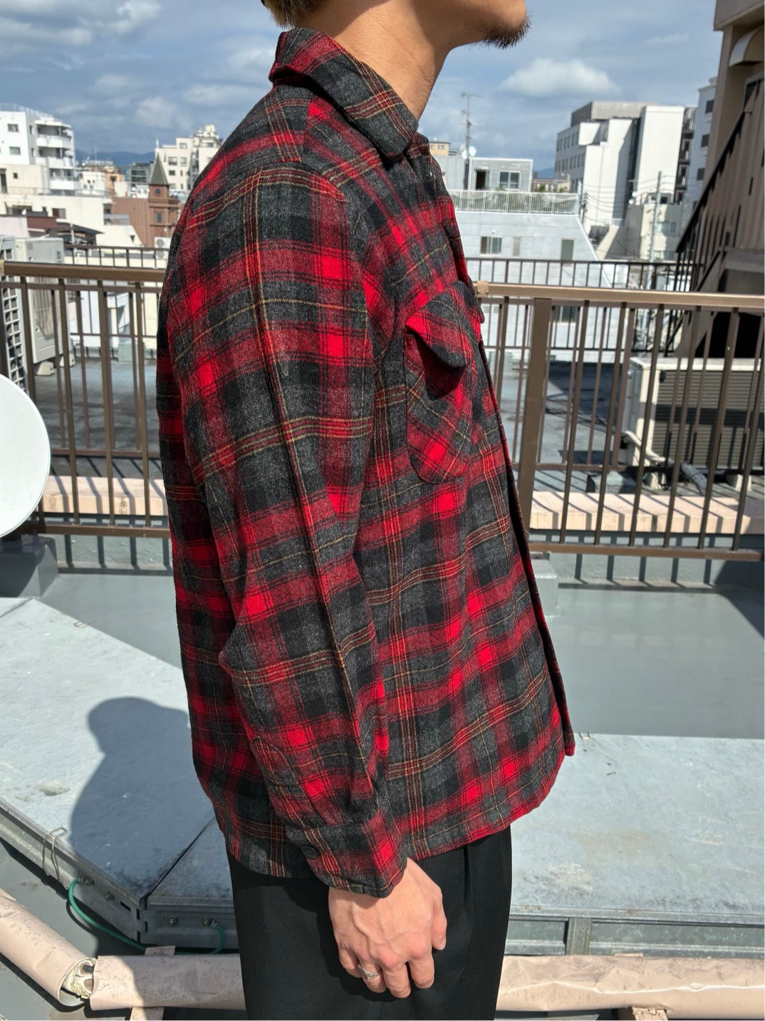 50's~60's「Pendleton」USA製 ウールシャツ