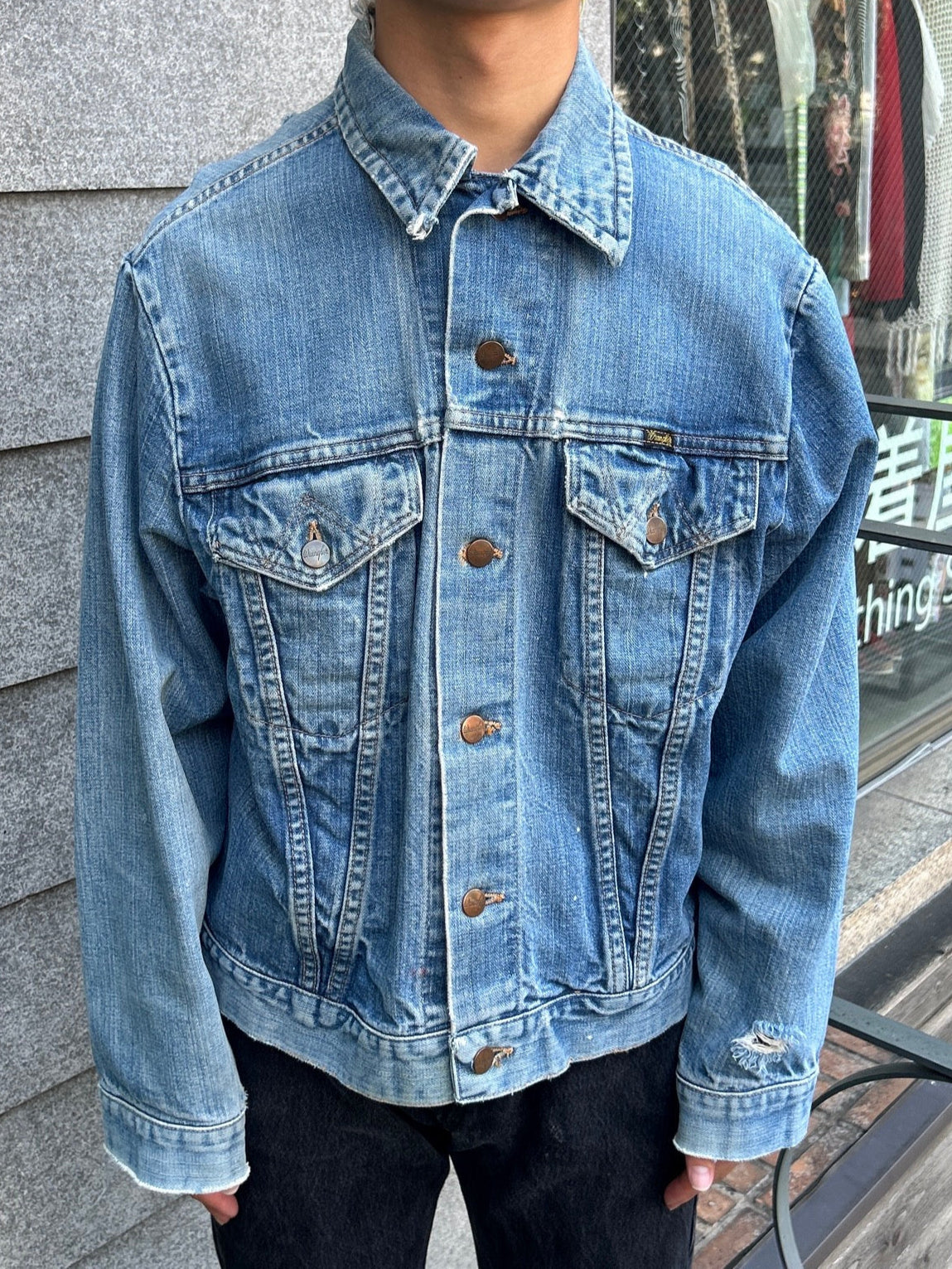 80's~90's「WRANGLER」デニムジャケット