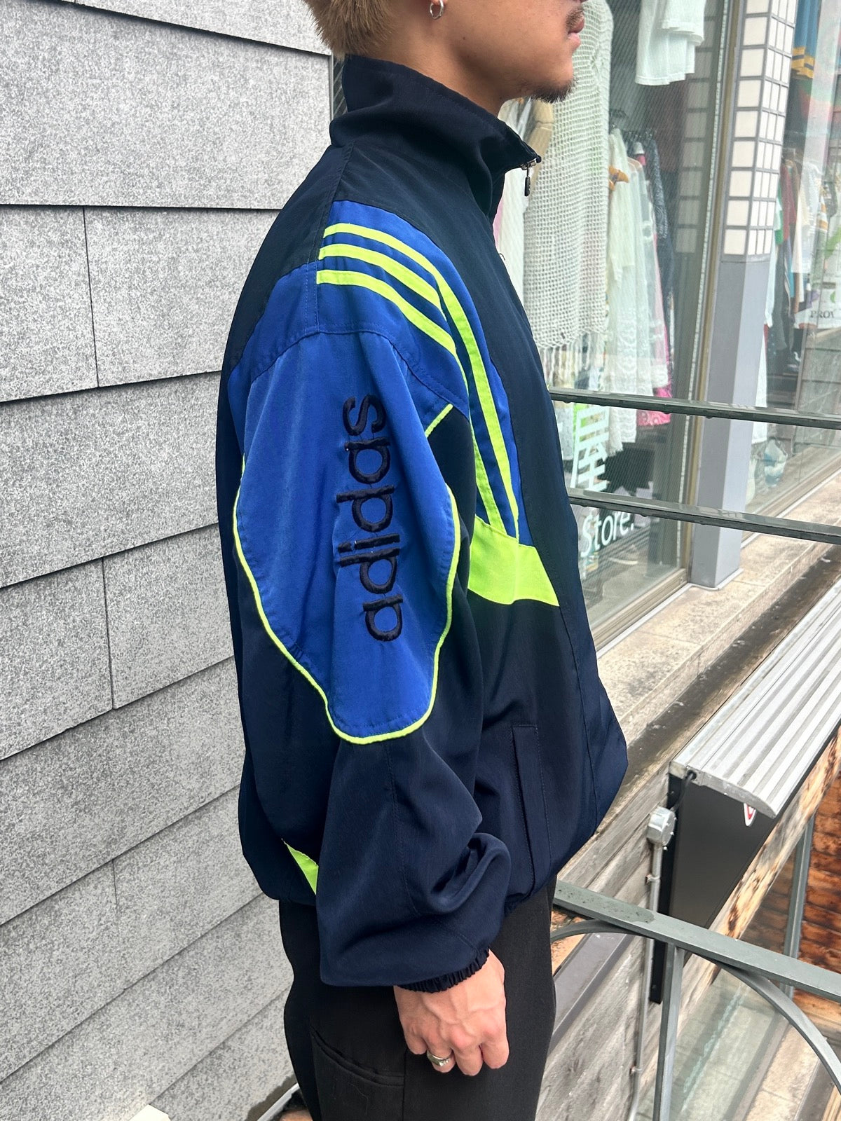 90's adidas「EQUIPMENT」ナイロンジャケット