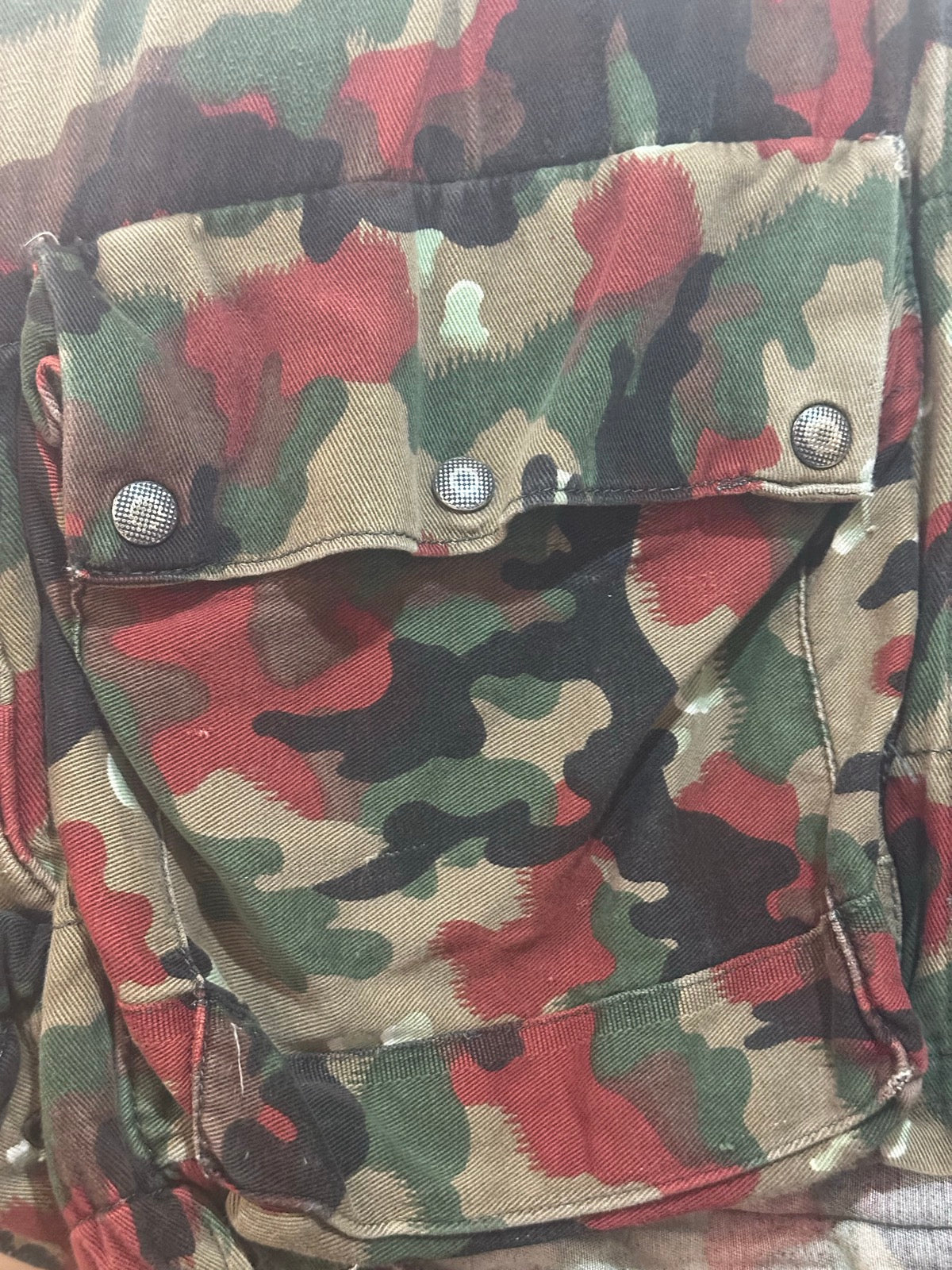 60's スイス軍 「M-60」アルペンカモ マウンテンジャケット