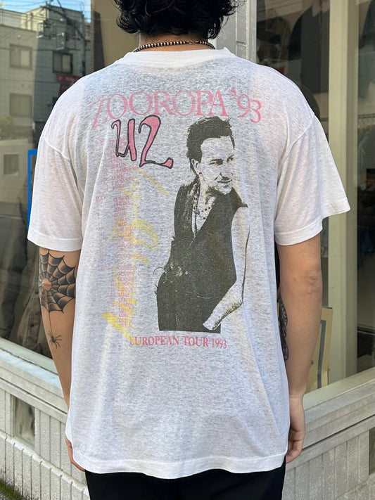 90's U2「Zoorops'93」バンドTシャツ