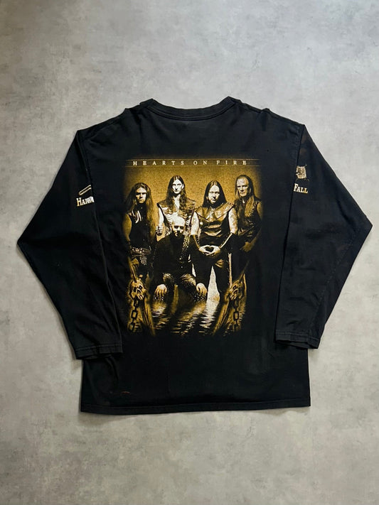 00's HAMMER FALL「Hearts on Fire」バンドロングTシャツ
