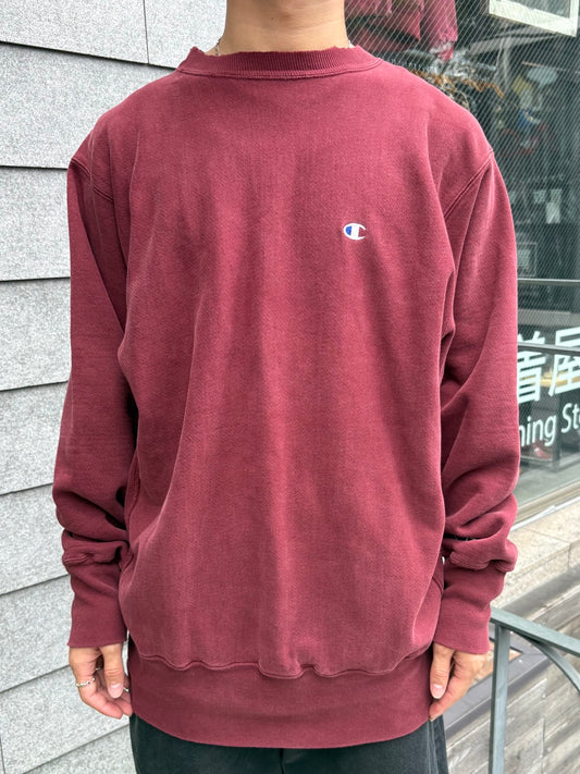 90's Champion「Reverse Weave」USA製 ワンポイントスウェット
