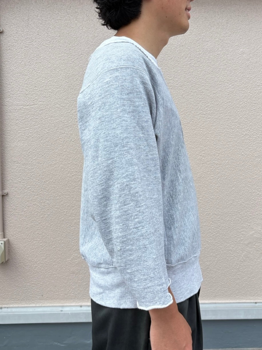 80's CHAMPION「USMA」染み込みプリント リバースウィーブ