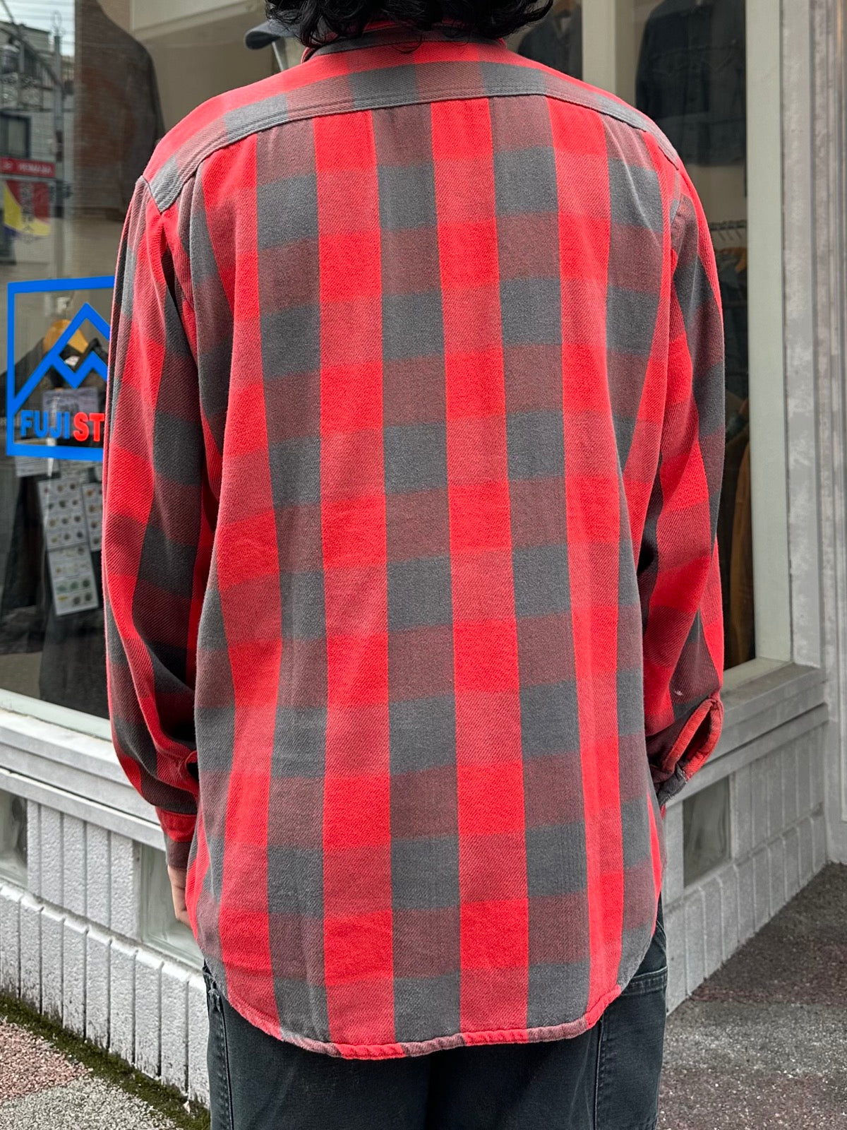 80's FIVE BROTHER USA製 バッファローチェックシャツ