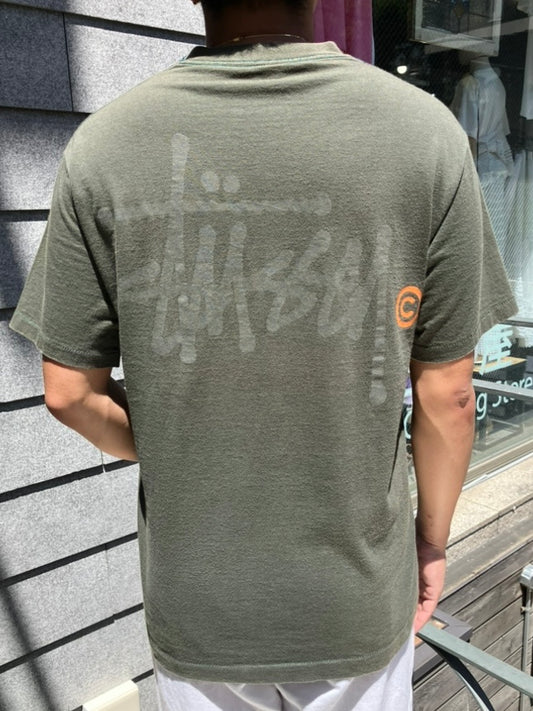 90's Stüssy「HAVE A GOOD VIBE」USA製 ロゴTシャツ