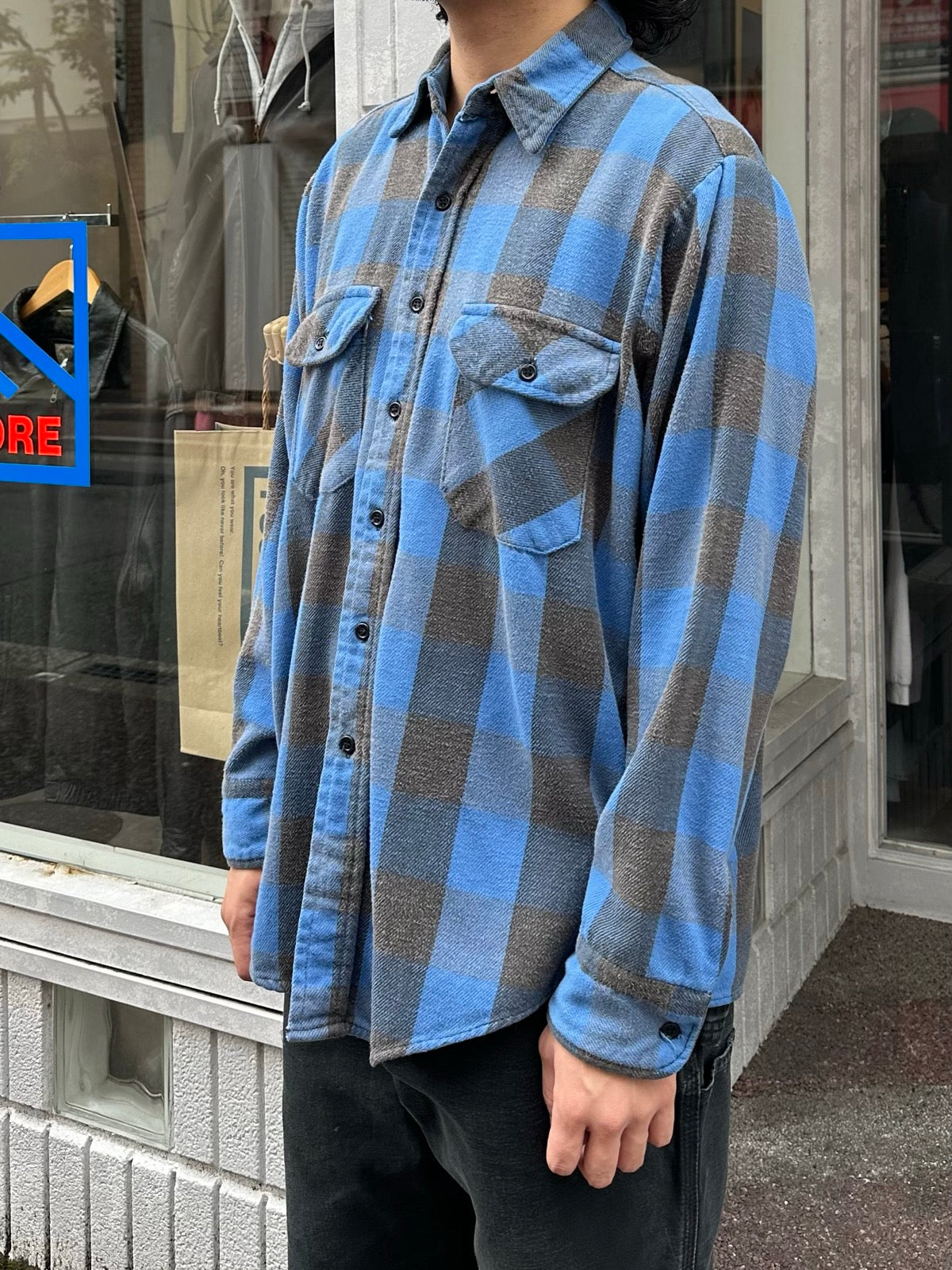 80’s FROSTPROOF USA製 バッファローチェックシャツ