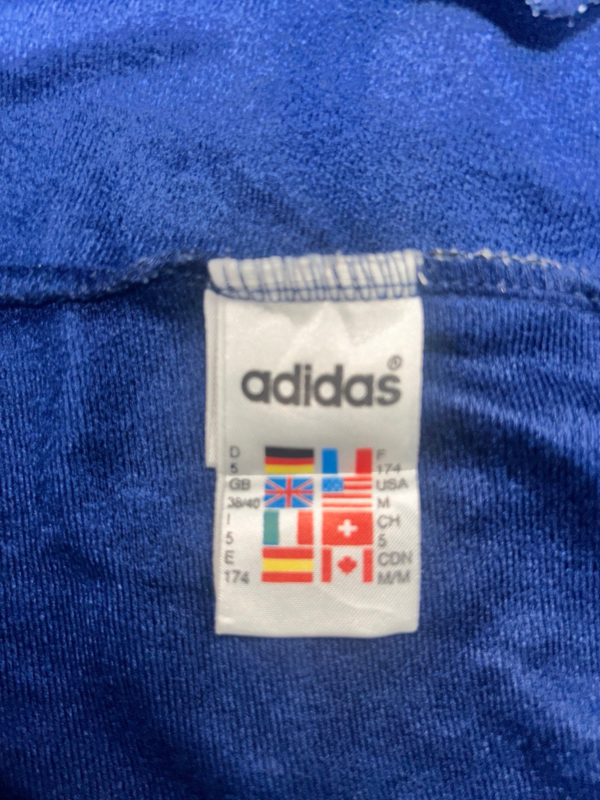 90's adidas「Big Trefoil Back Logo」トラックジャケット