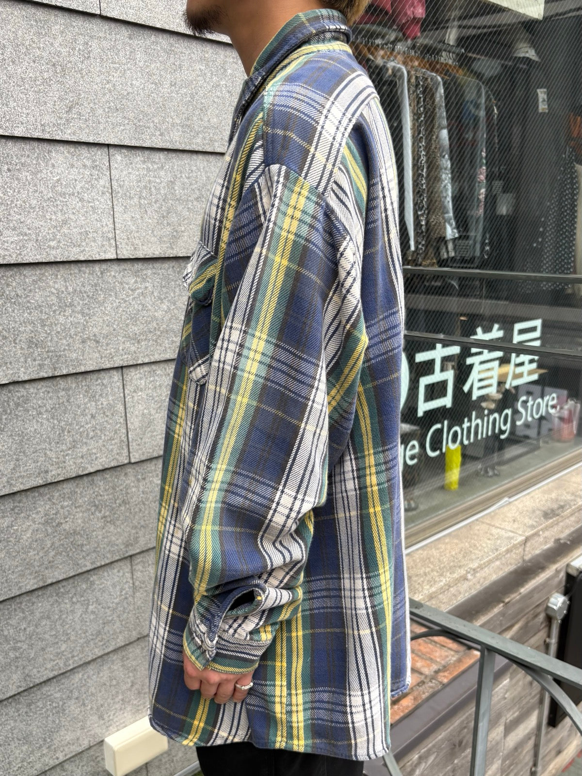 80's「FIVE BROTHER」USA製 ネルシャツ