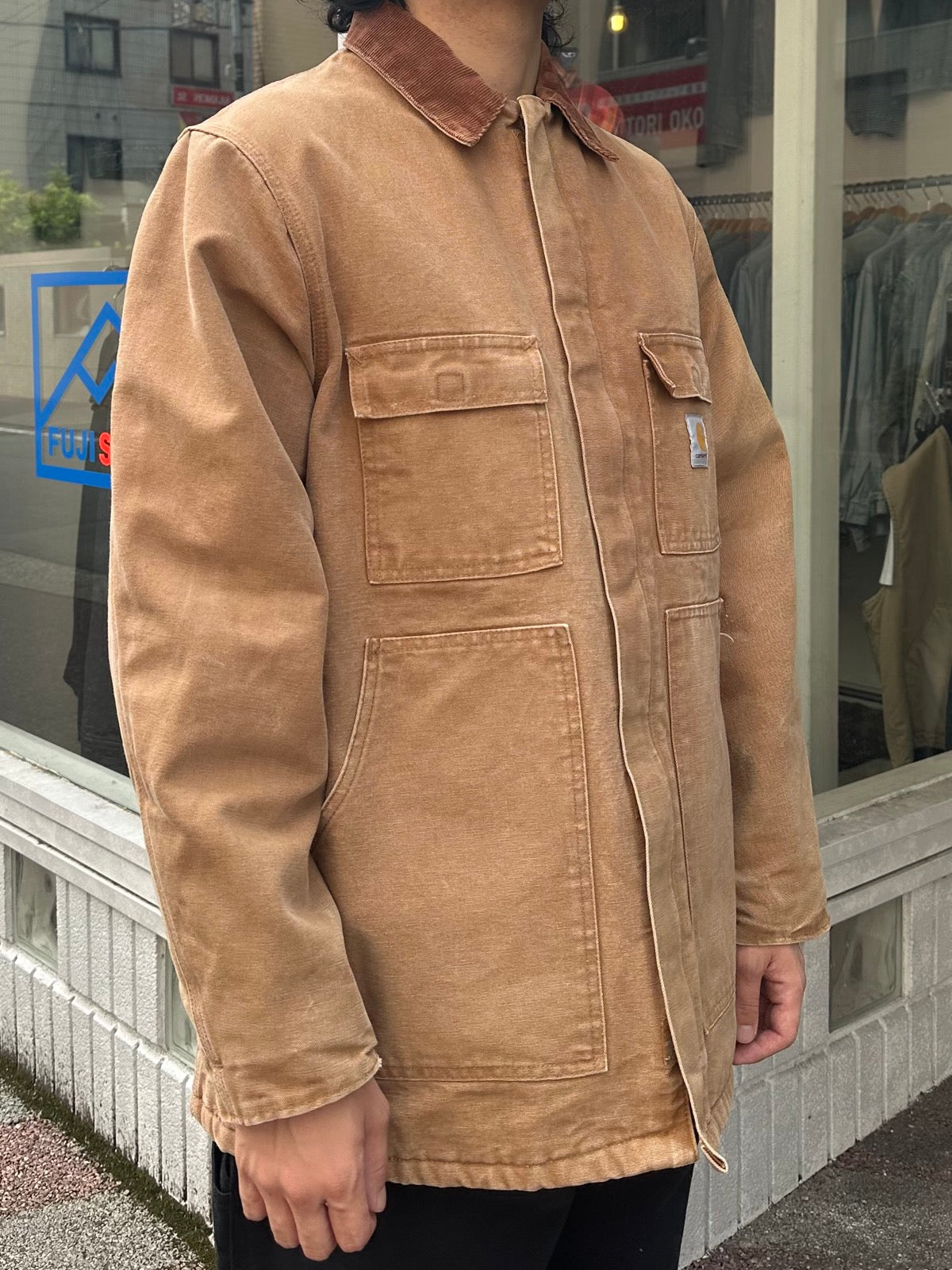 90's CARHARTT「CO4 BRN」 USA製 トラディショナルジャケット