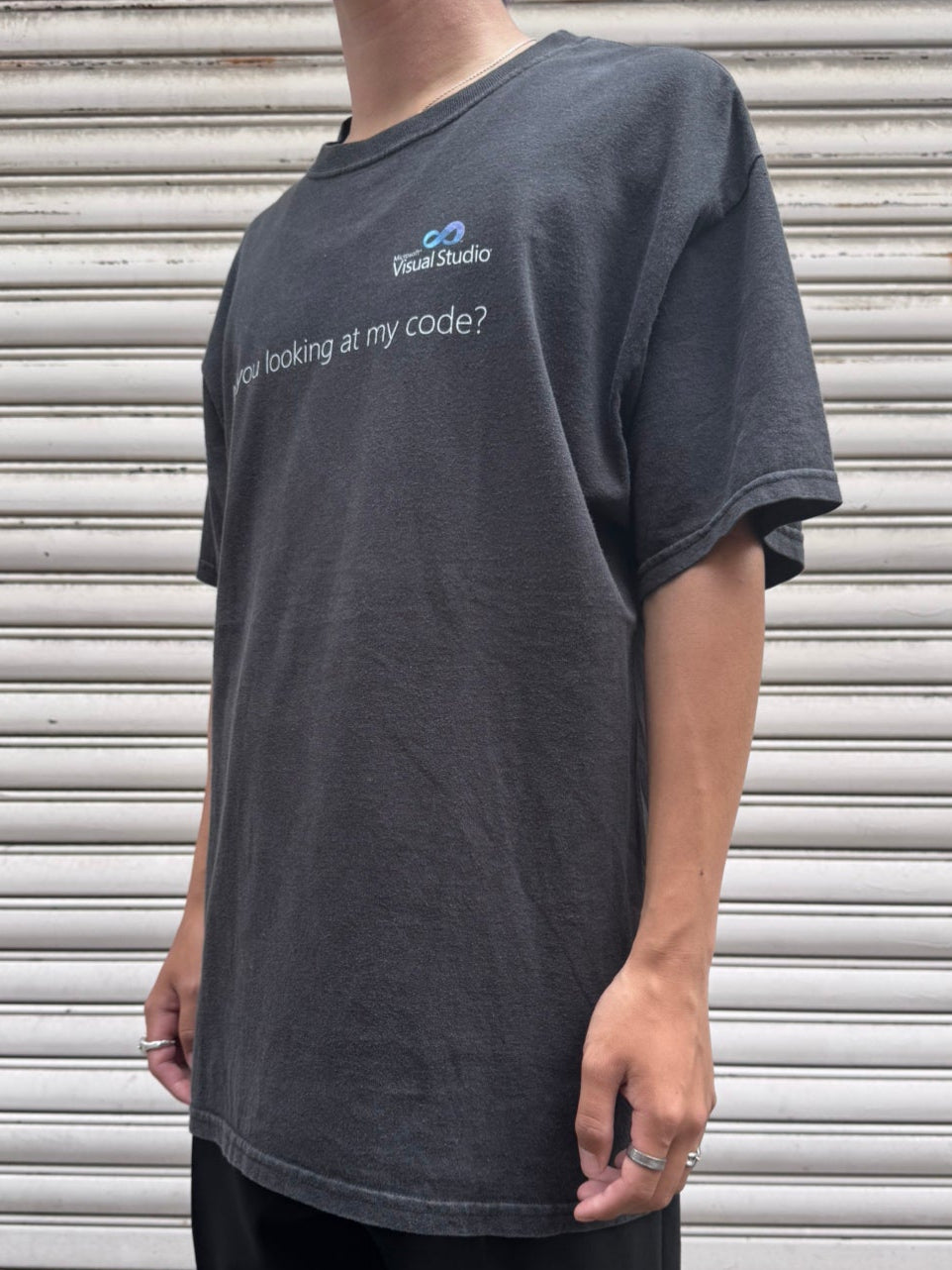 00's Microsoft「VISUAL STUDIO」企業Tシャツ