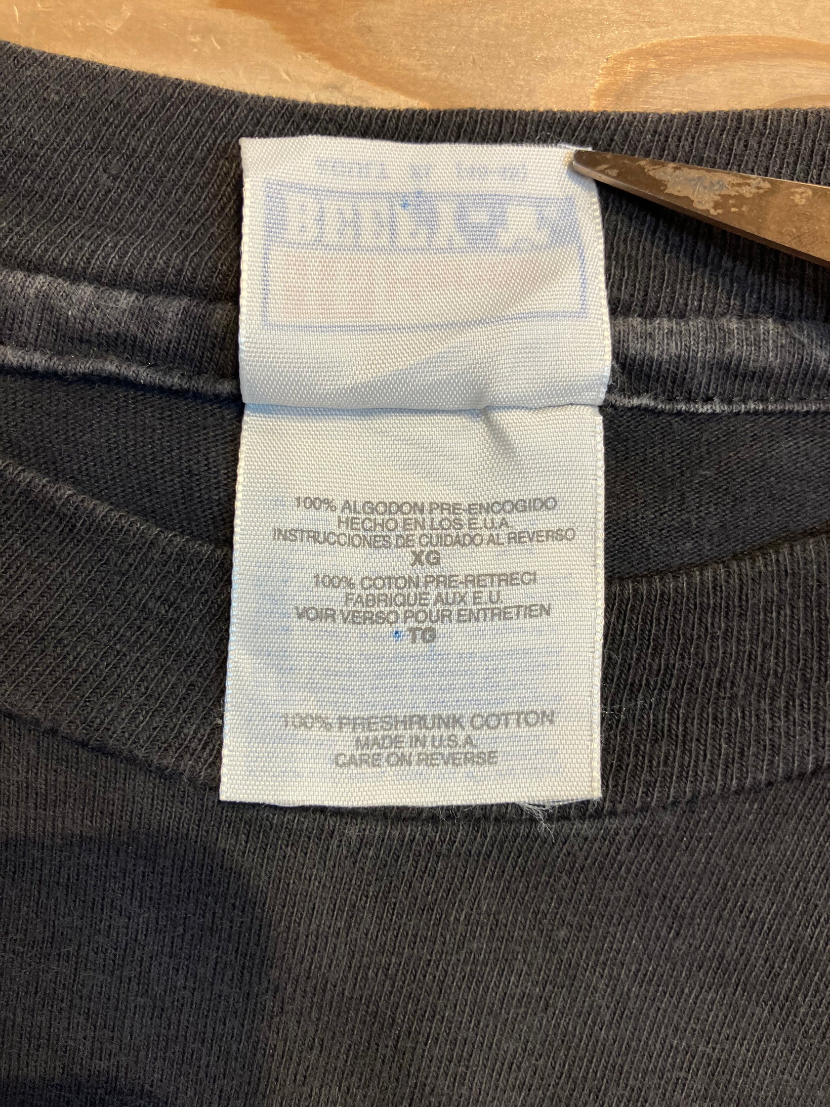 90's「PROMOTETOLERANCE」USA製 メッセージTシャツ