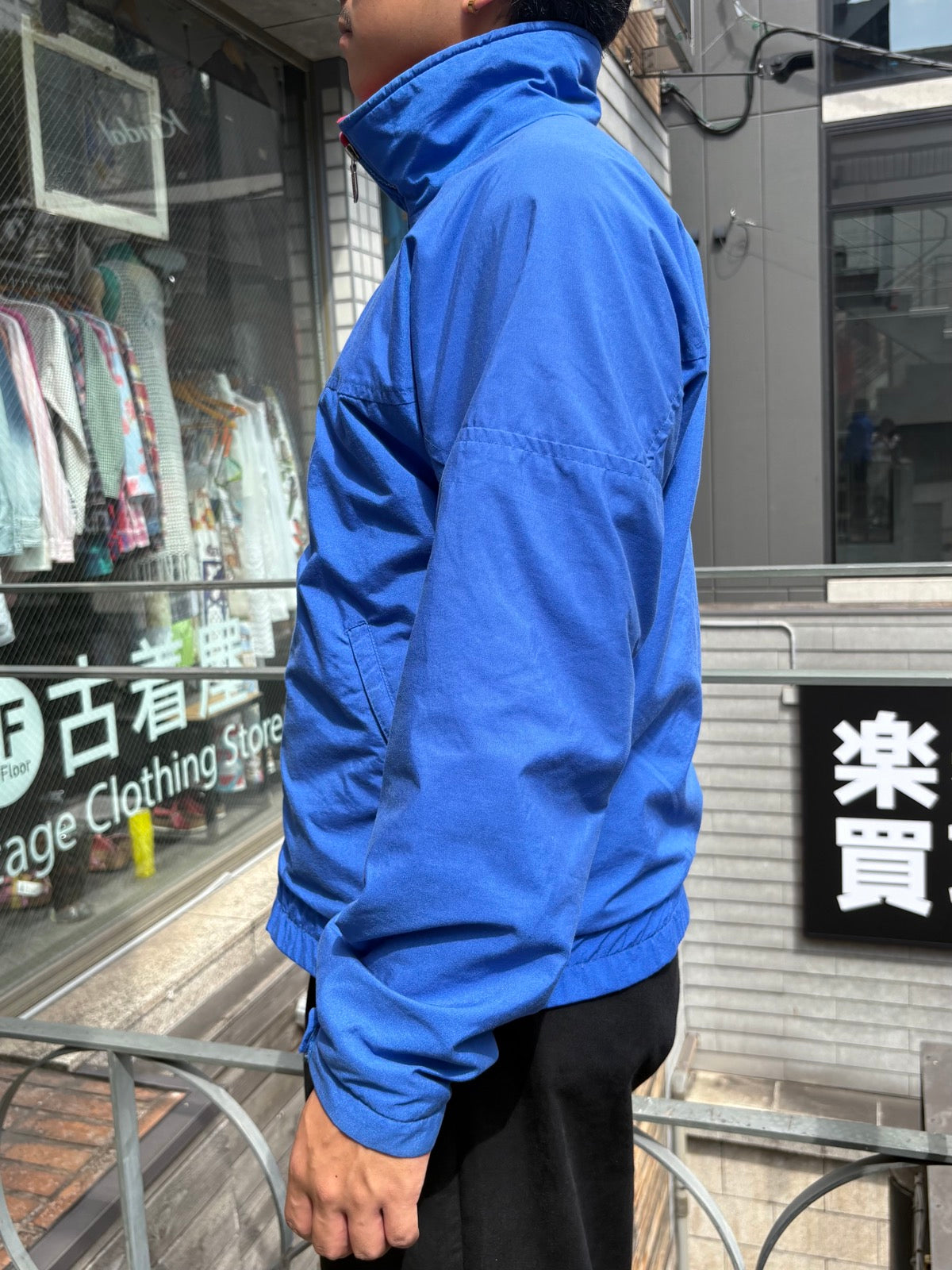 90's The North Face 「Windy Pass」ナイロンフリースジャケット