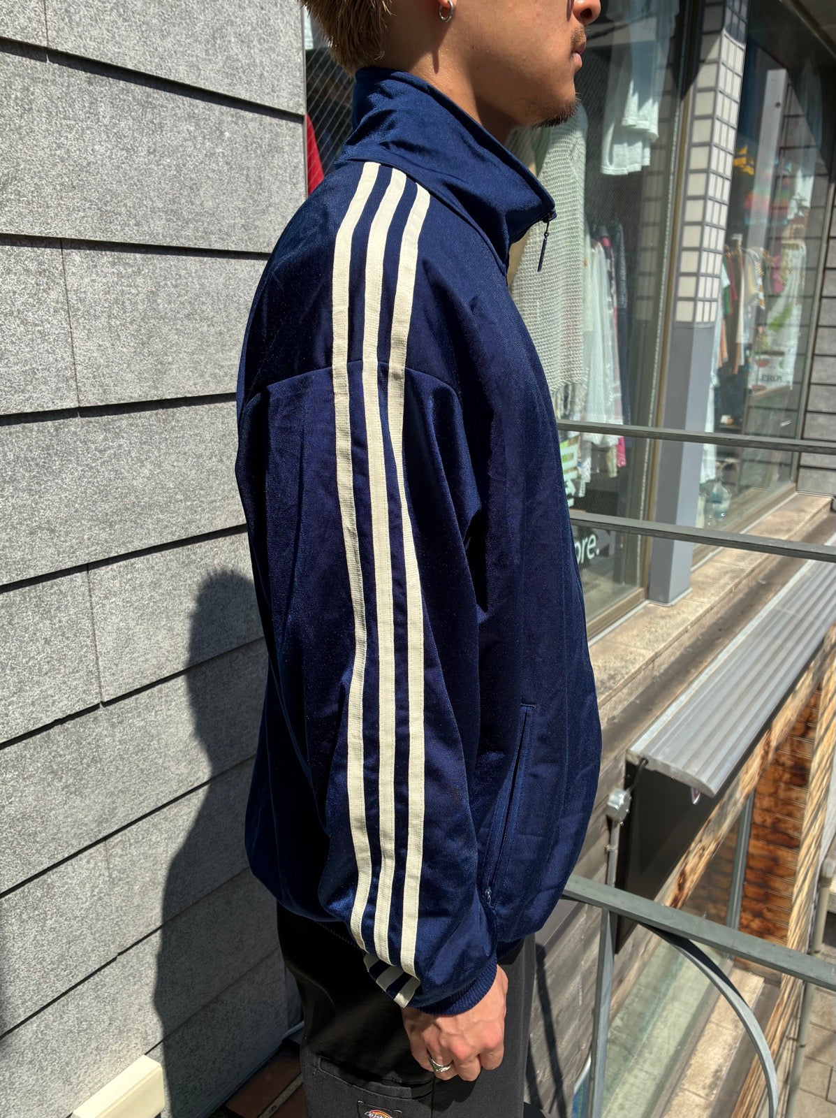 90's adidas「Big Trefoil Back Logo」トラックジャケット