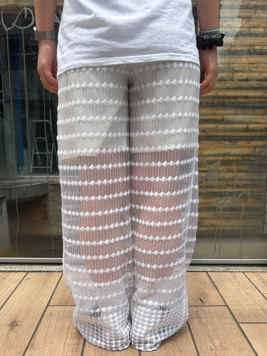 REMAKE LACE PANTS