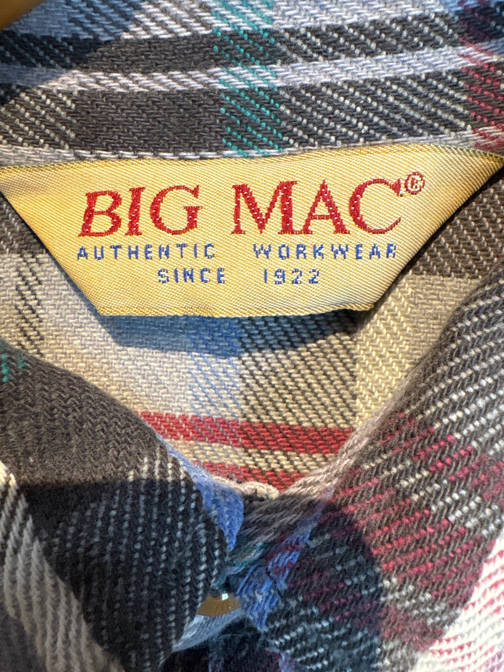 80's「BIG MAC」ネルシャツ