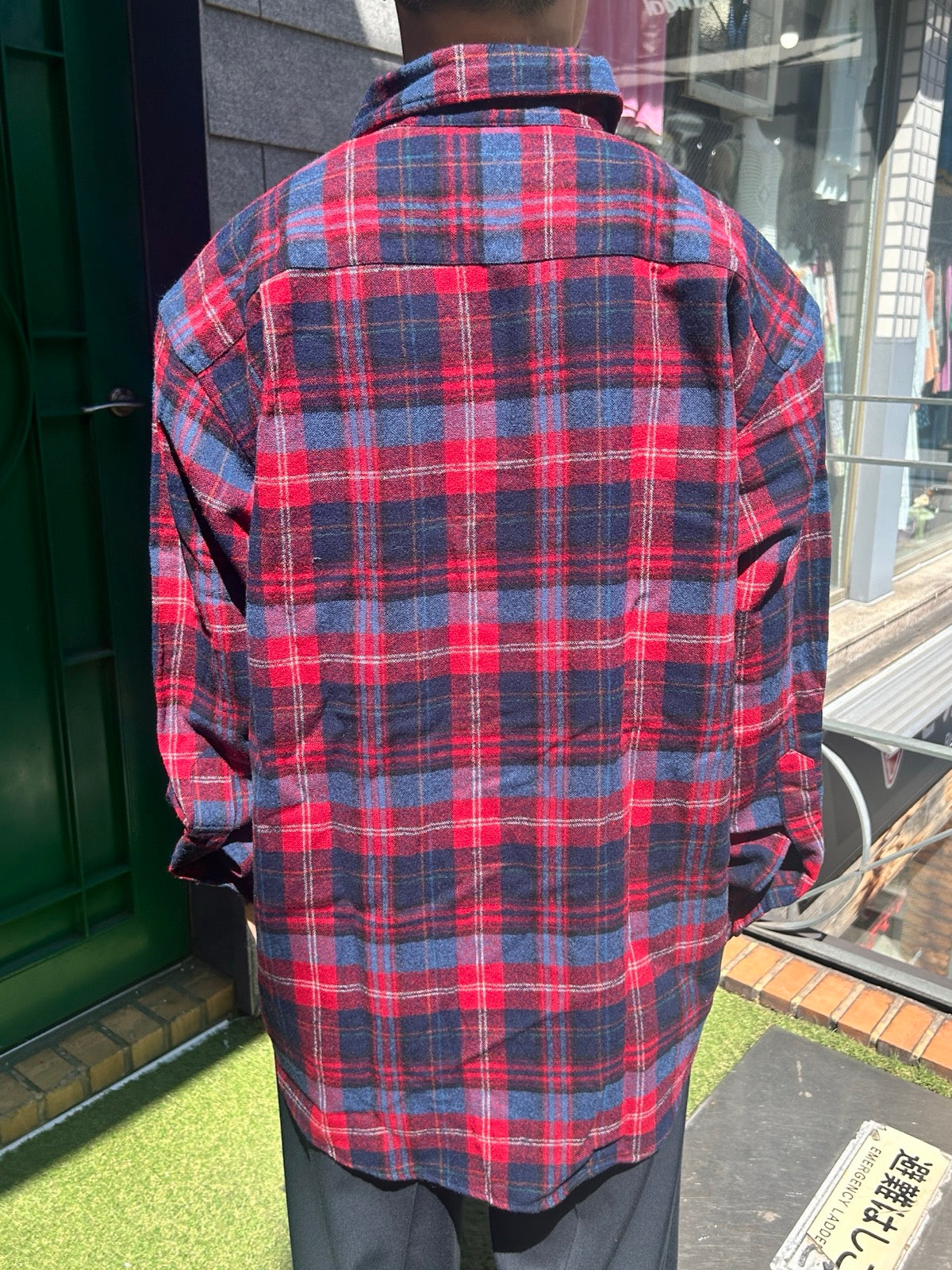00's「PENDLETON」ウールチェックシャツ