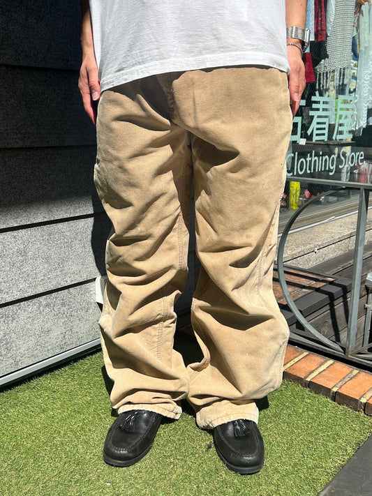 90s Carhartt「フランネルライナー付き」USA製 ペインターパンツ