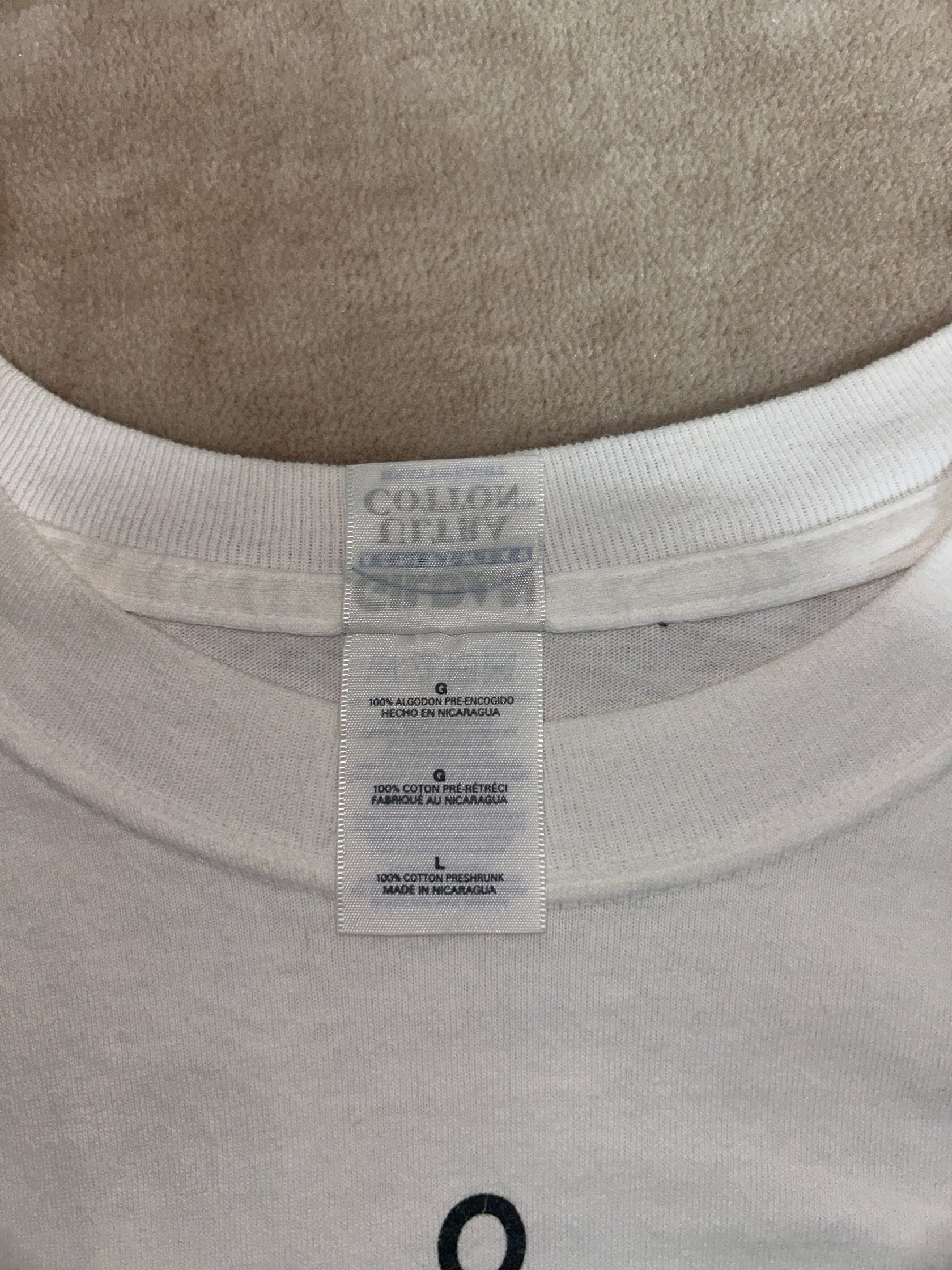 90's~00's CAFFEINE「化学構造式」グラフィックTシャツ