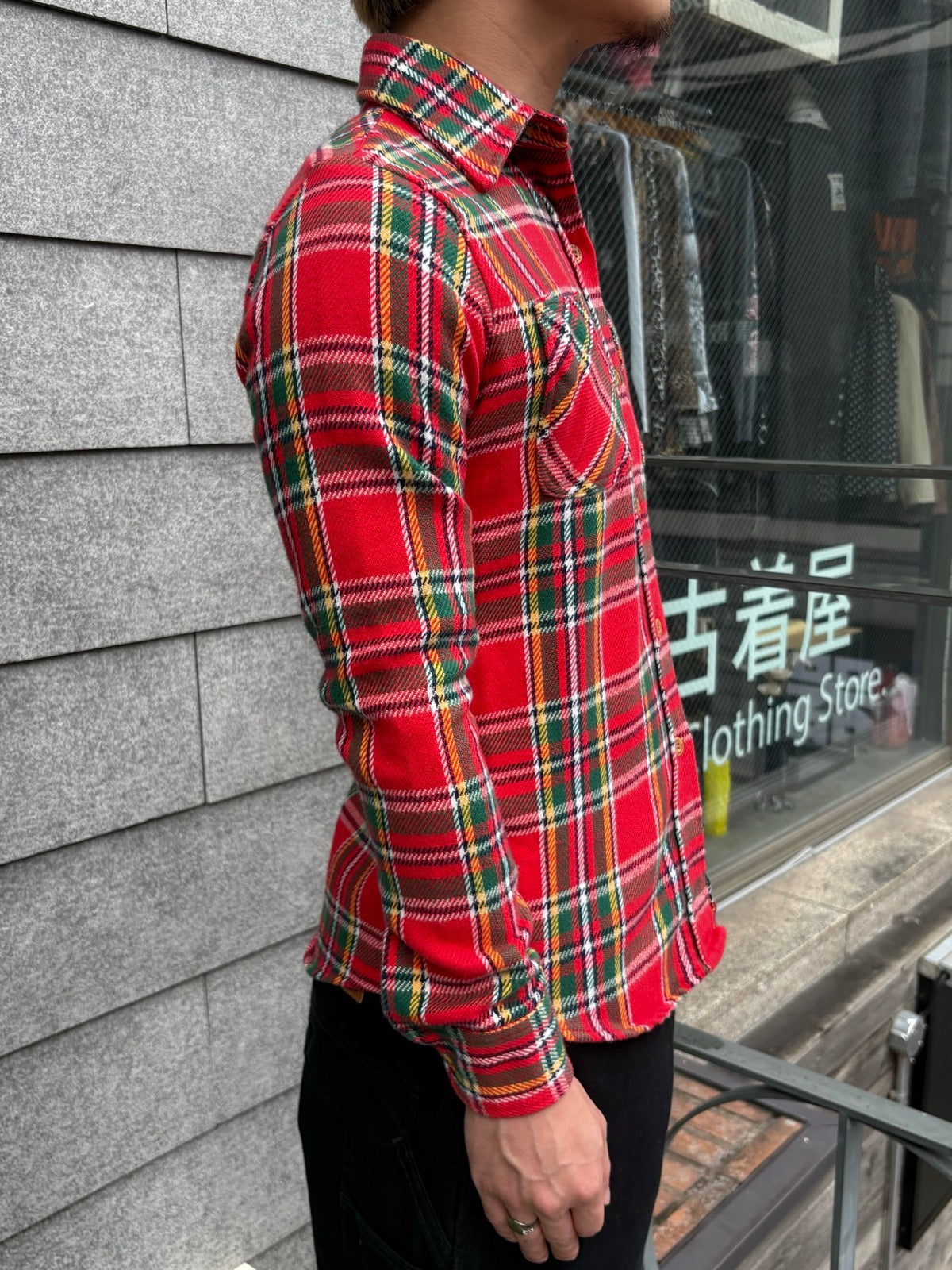 70's「BIG MAC」ネルシャツ