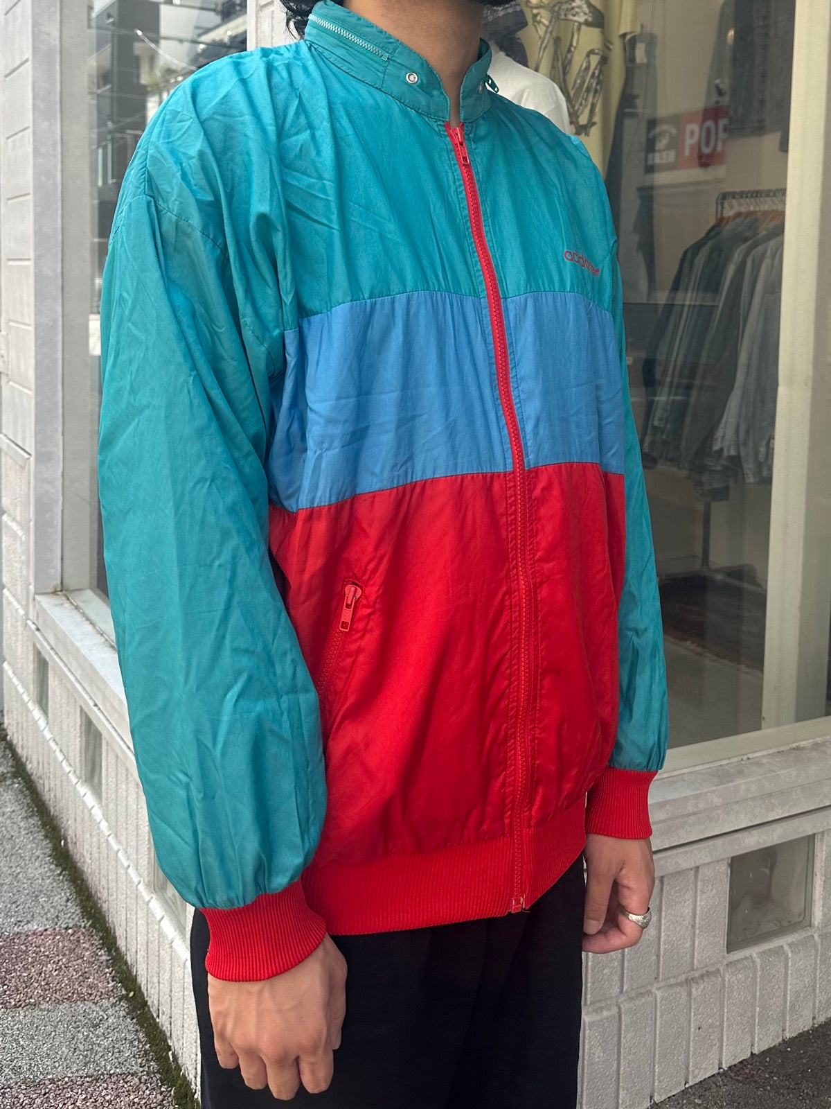 90's ADIDAS ナイロンジャケット