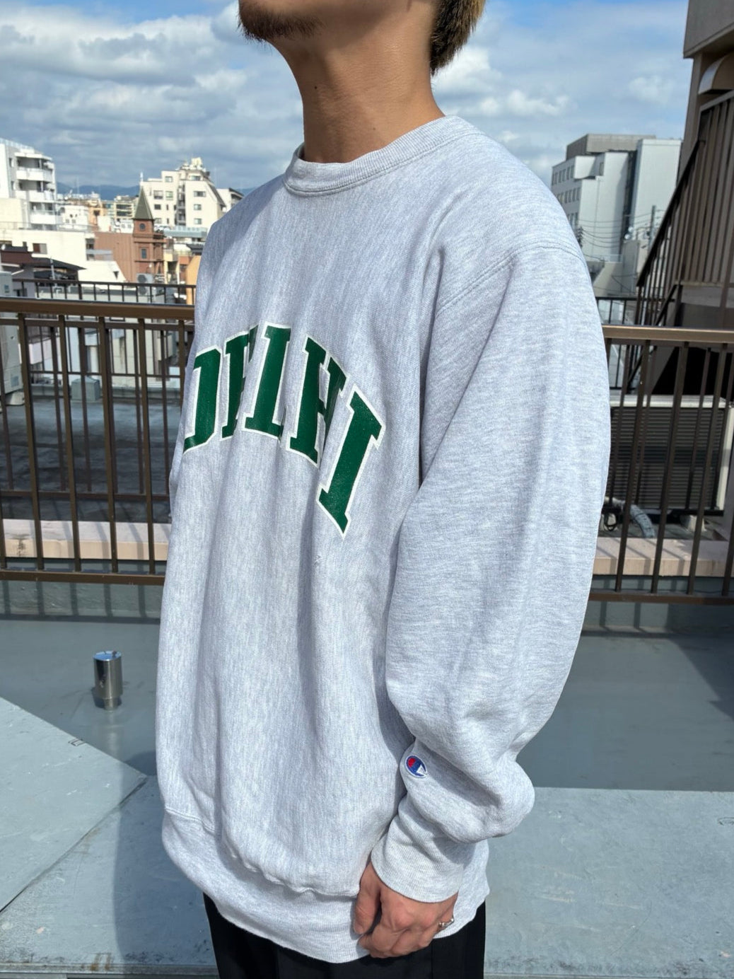 90's~00's CHAMPION「DELHI」Reverse Weave カレッジスウェット