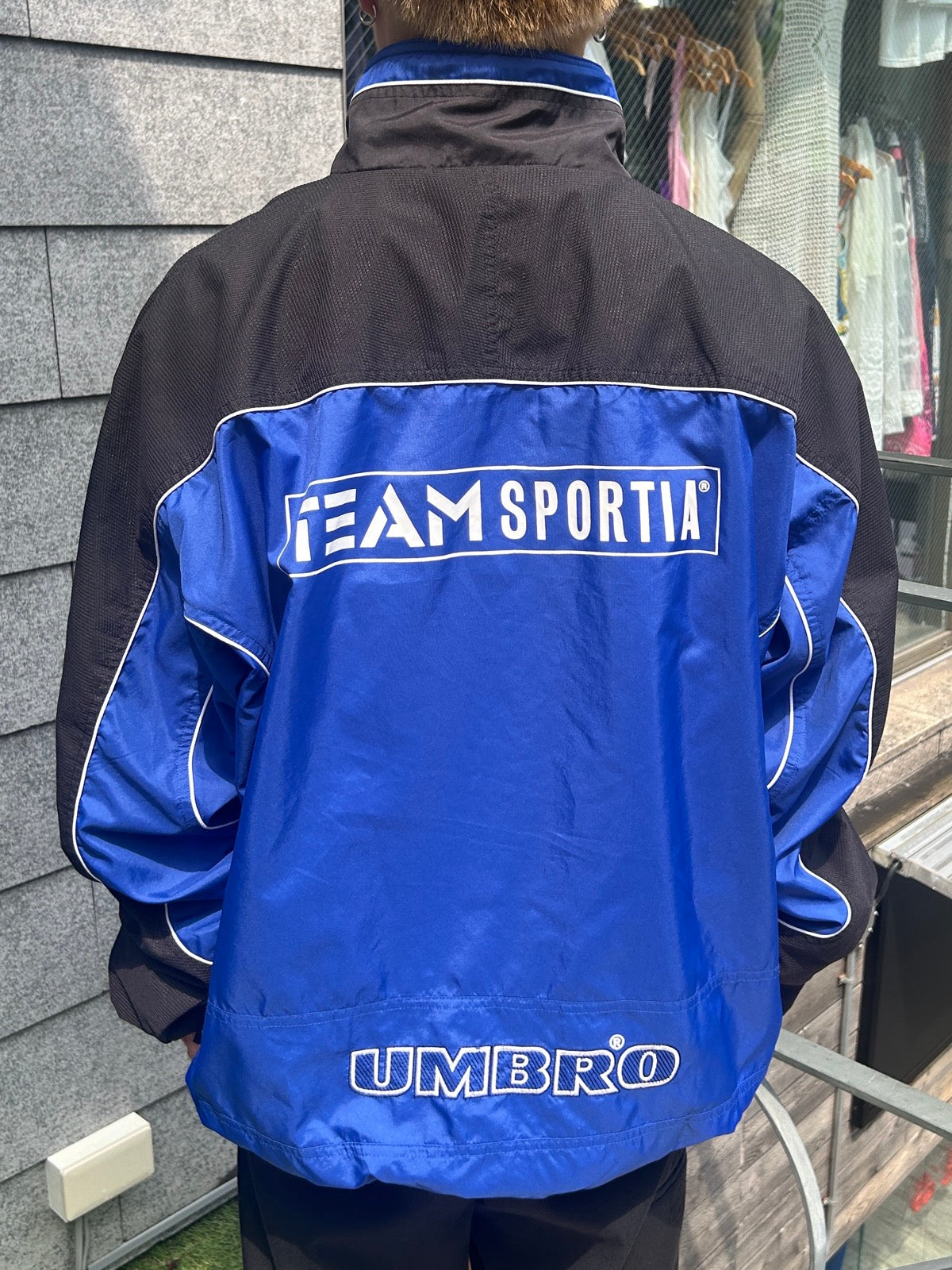 90's~00's UMBRO「La Träslöv F.F Varberg」トレーニングジャケット